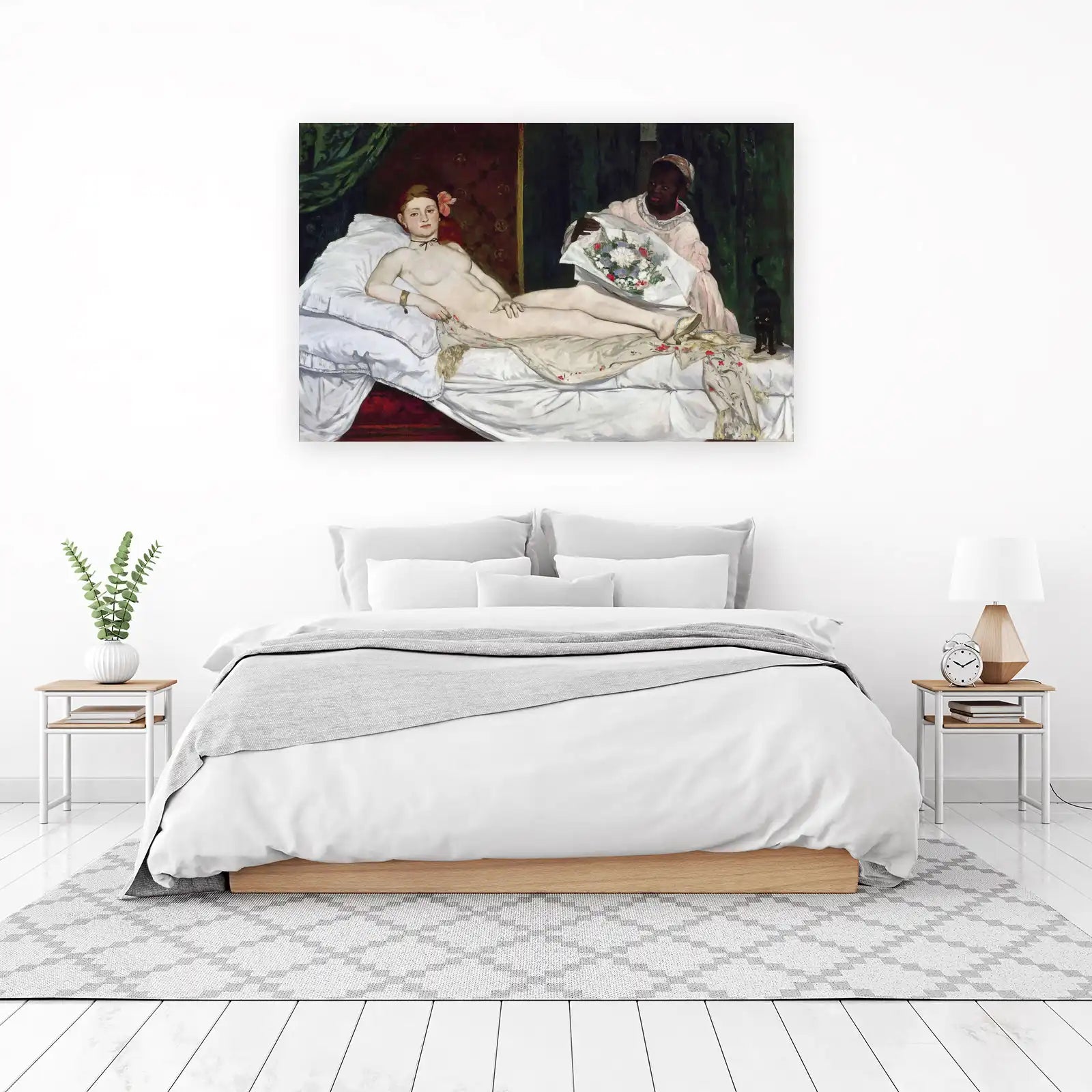 Olympia by Manet - Classic Nude Wall Art