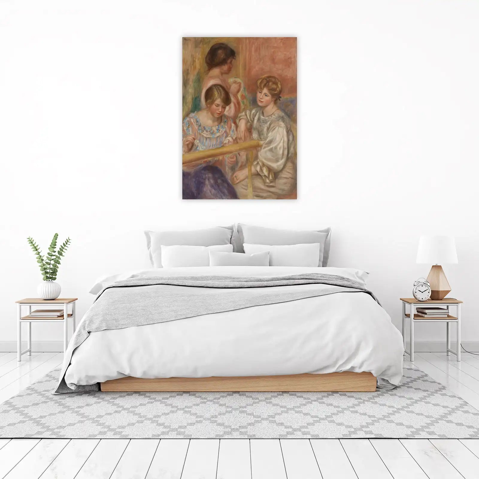 Renoir's Young Girls at the Piano Wall Art