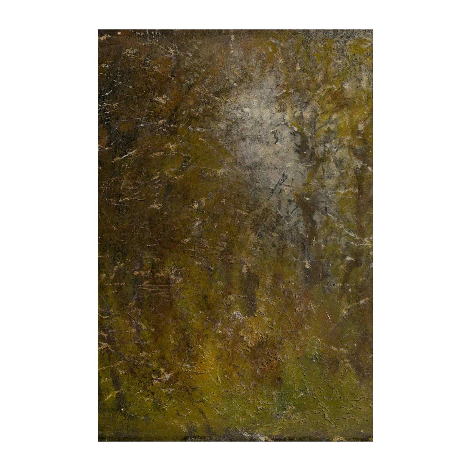 Earthy Forest Abstract Textured Wall Art