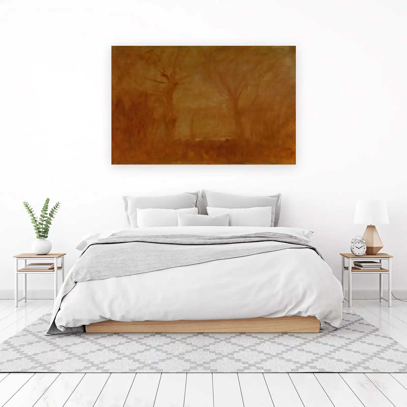 Atmospheric Forest Impression Wall Art