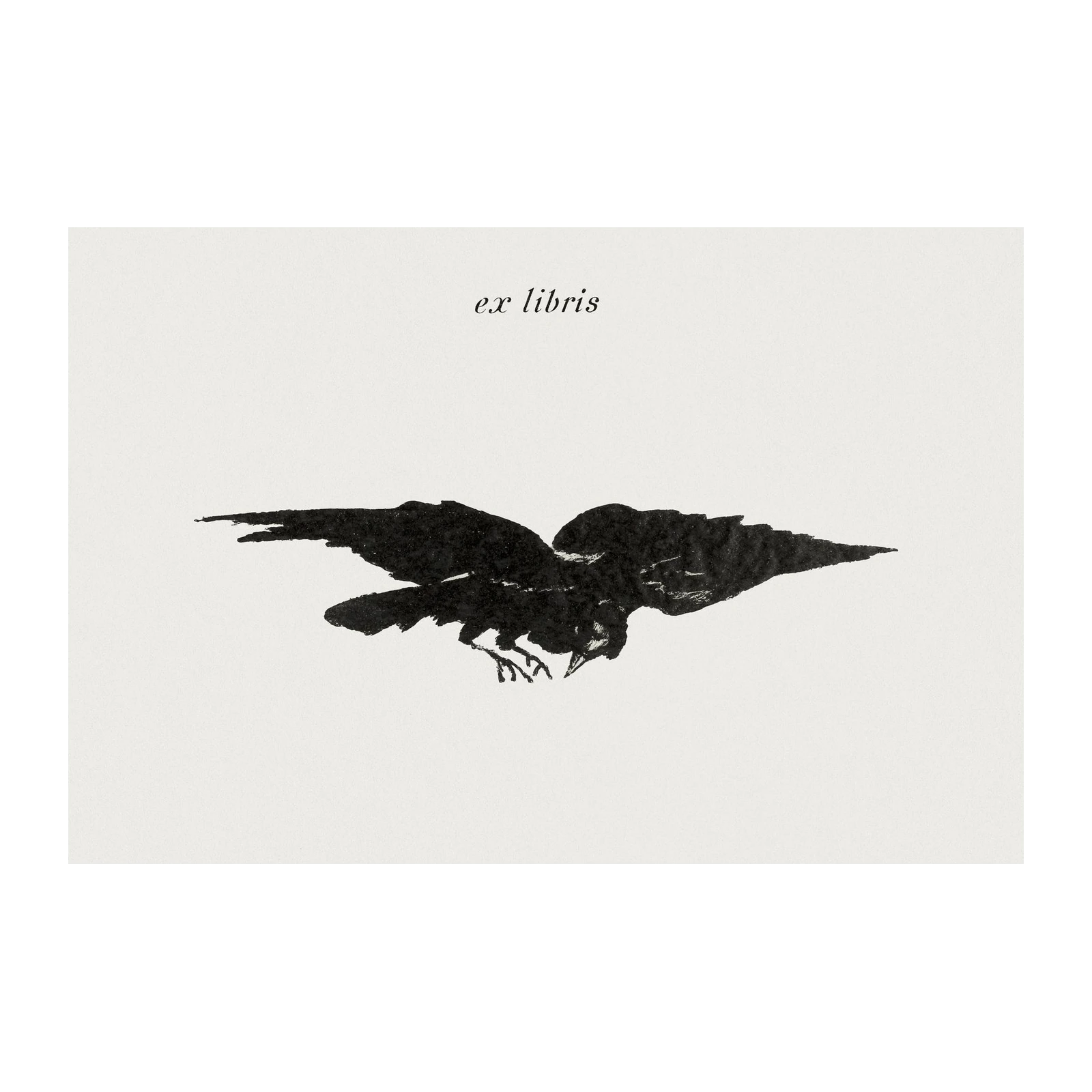 Mystic Raven "Ex Libris" Wall Art