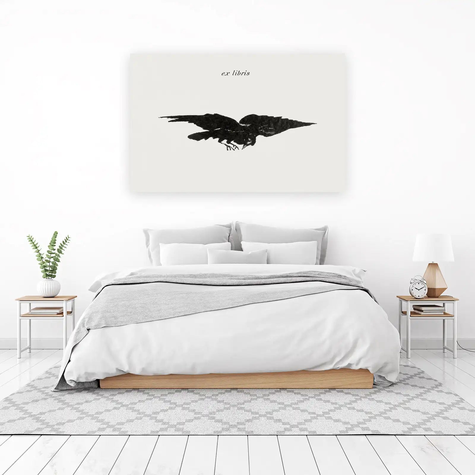Mystic Raven "Ex Libris" Wall Art