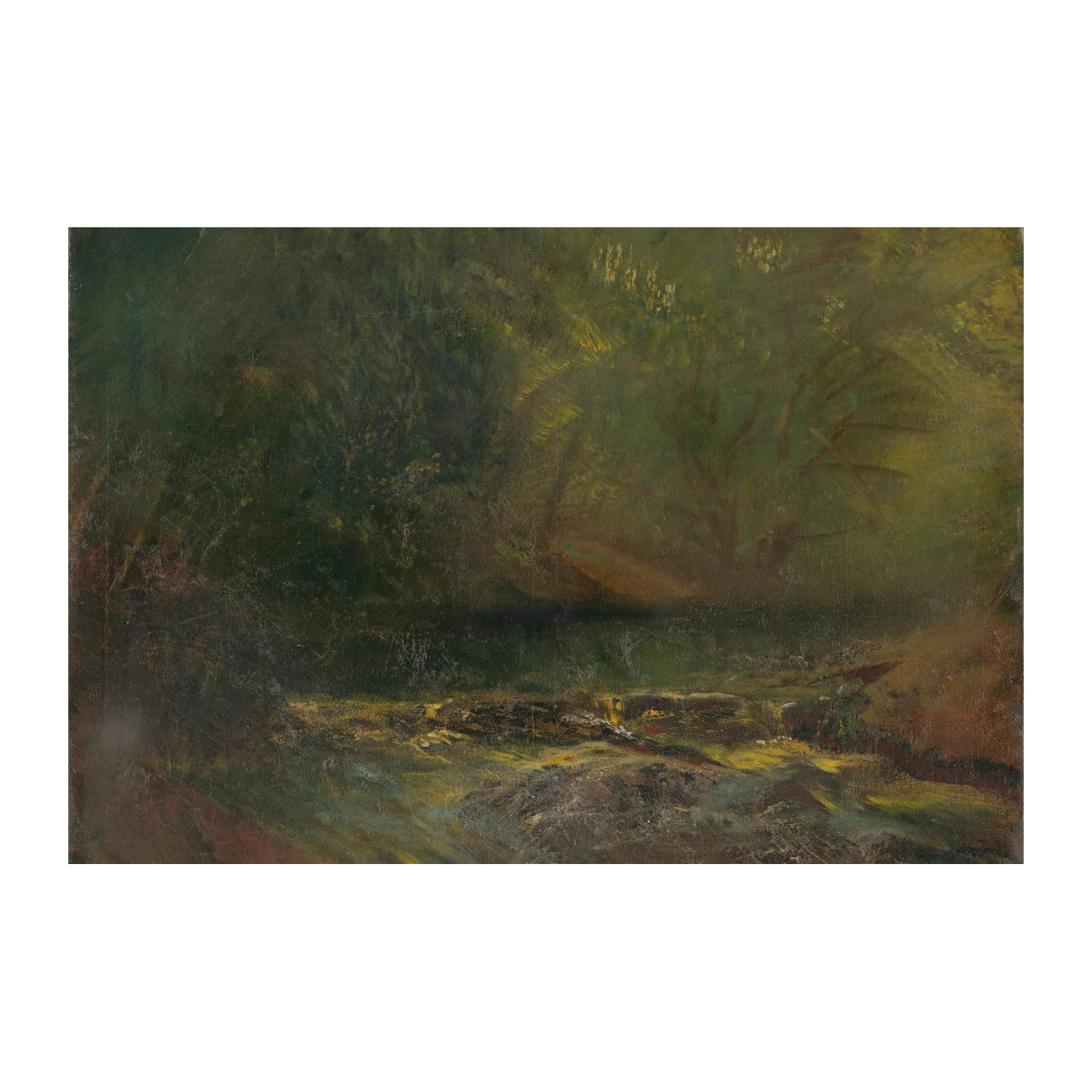 Mystic Forest Landscape Wall Art
