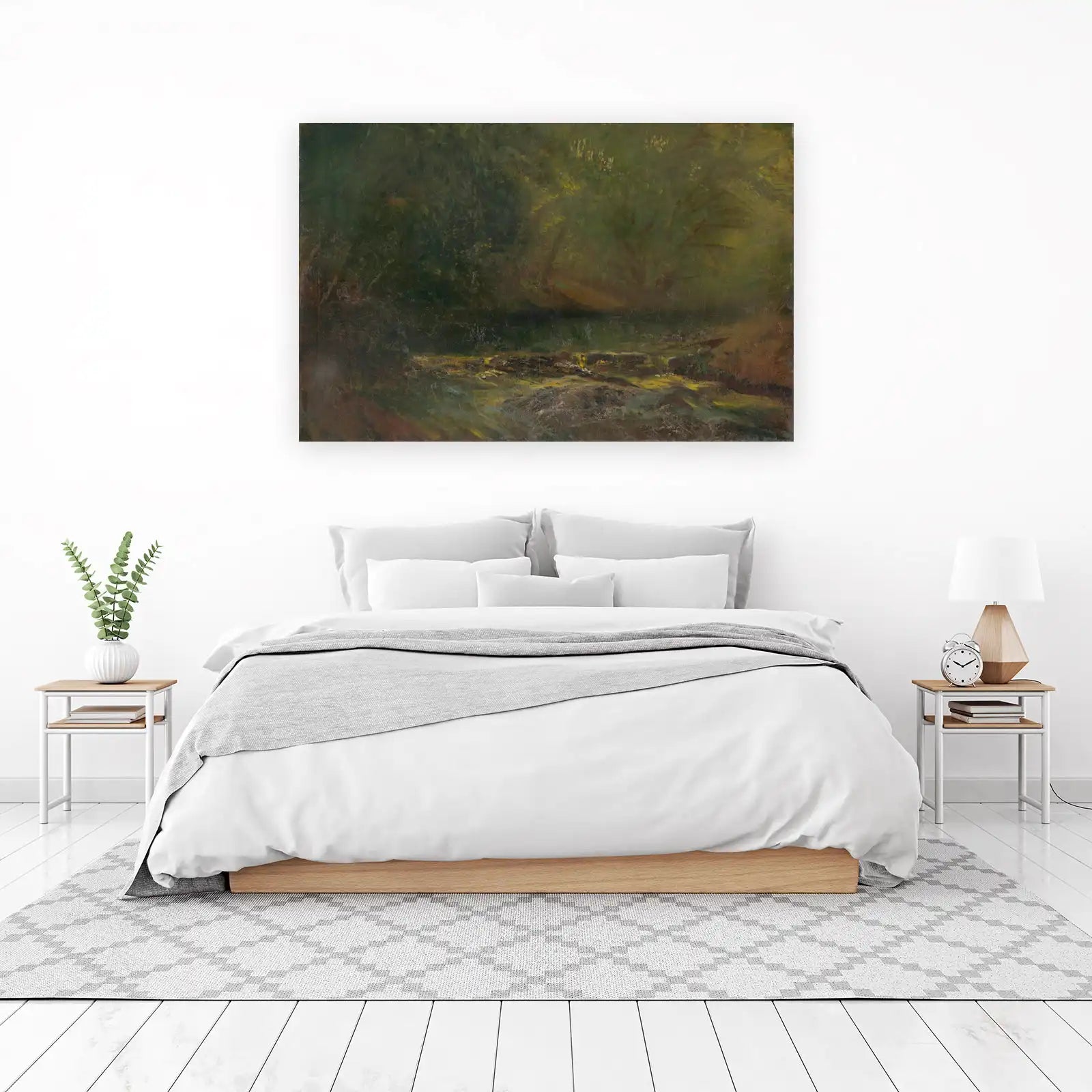 Mystic Forest Landscape Wall Art