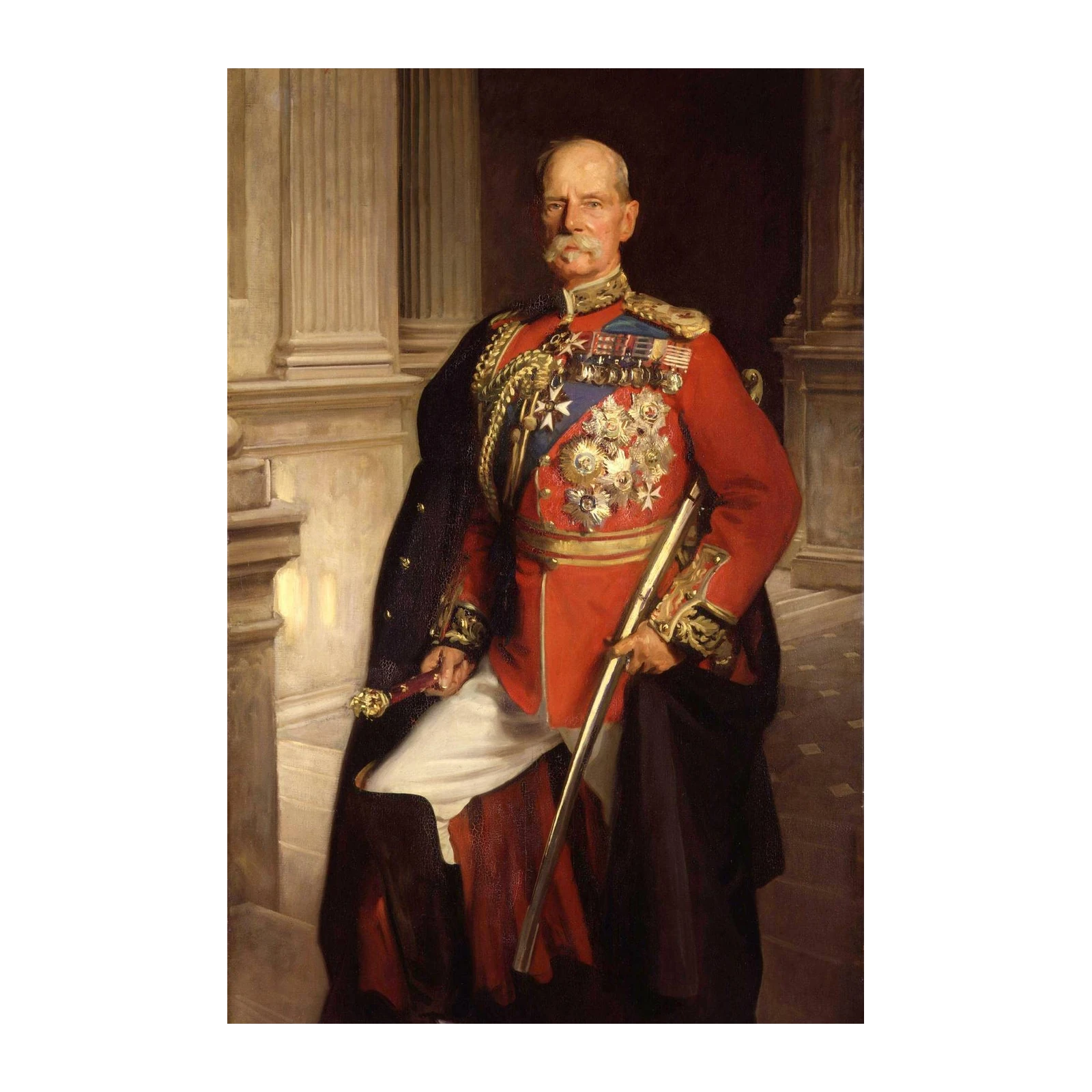 Regal Military Portrait Wall Art