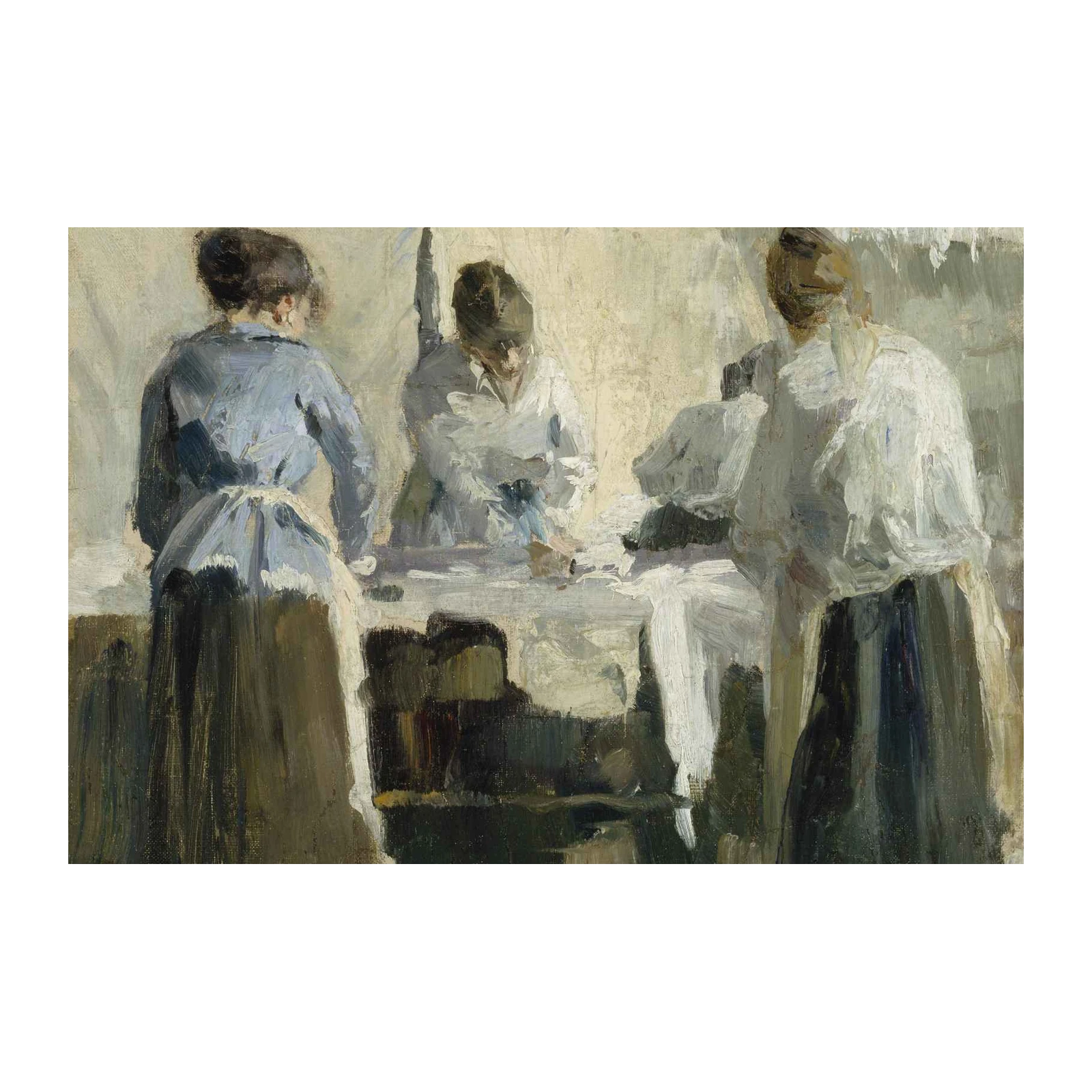 Impressionist Women at Work Wall Art