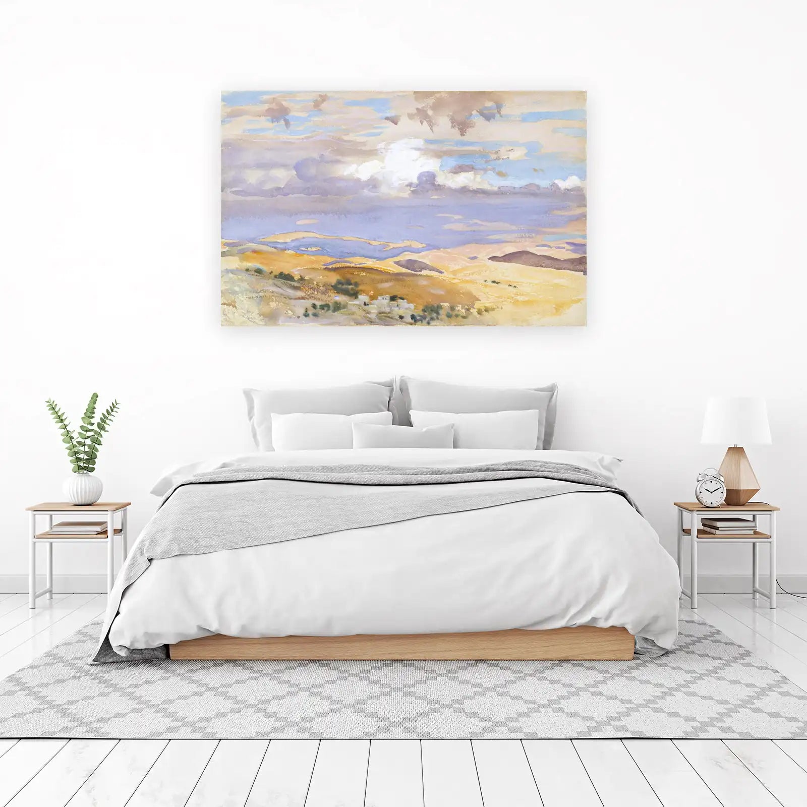 Serene Hues Landscape Art Wall Art