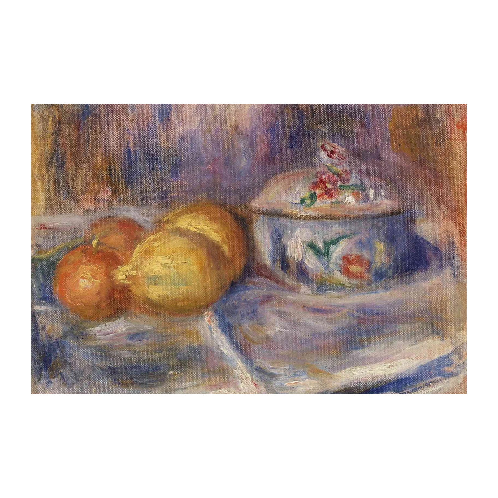 Impressionist Fruit Bowl Wall Art