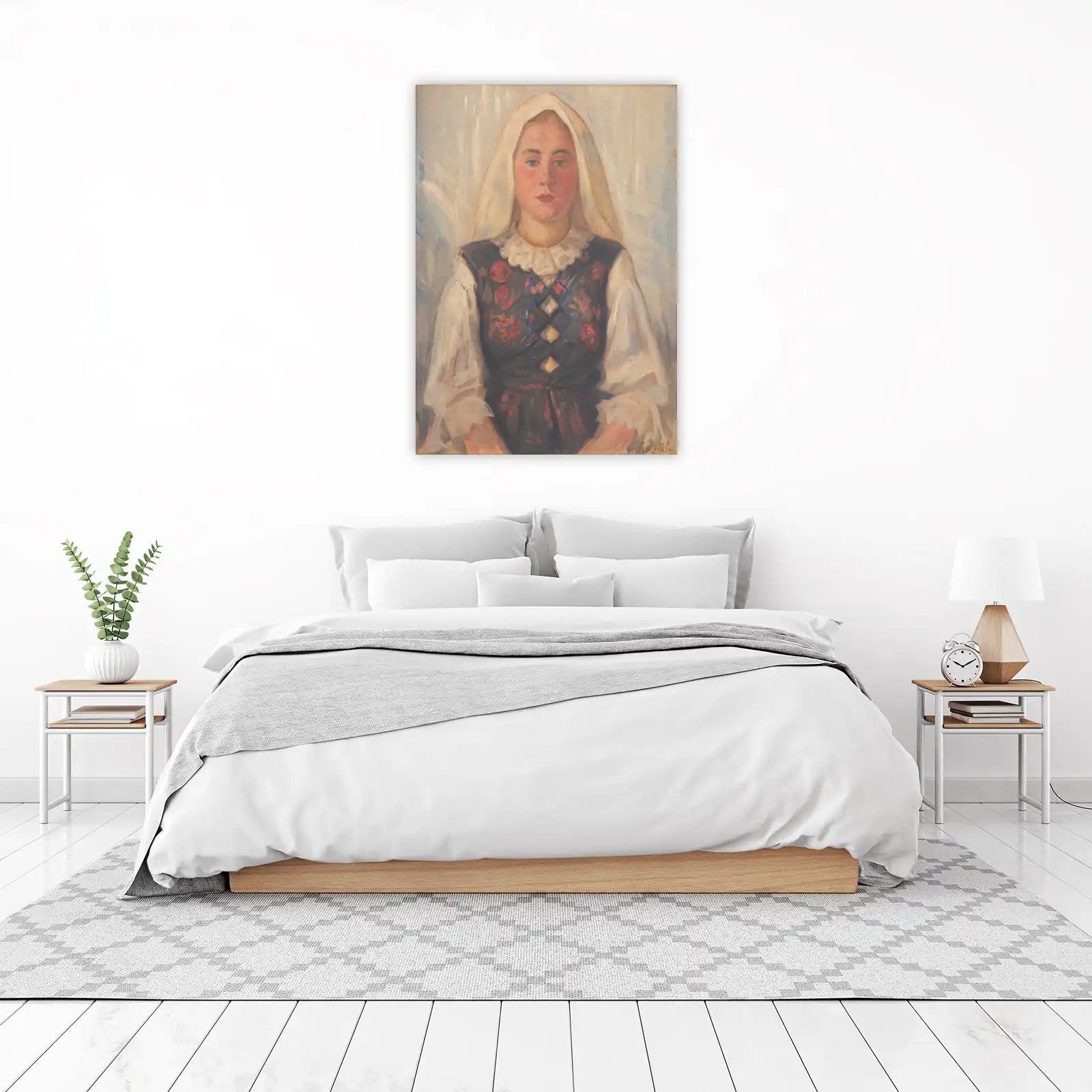 Elegant Portrait of a Woman Wall Art