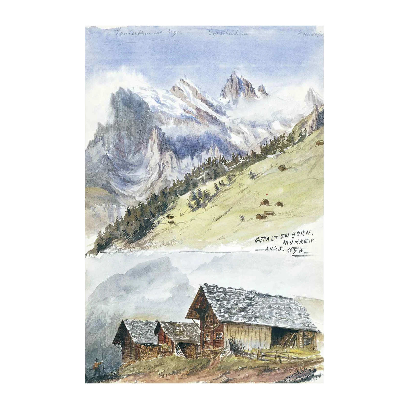 Alpine Majesty & Rustic Charm Wall Art