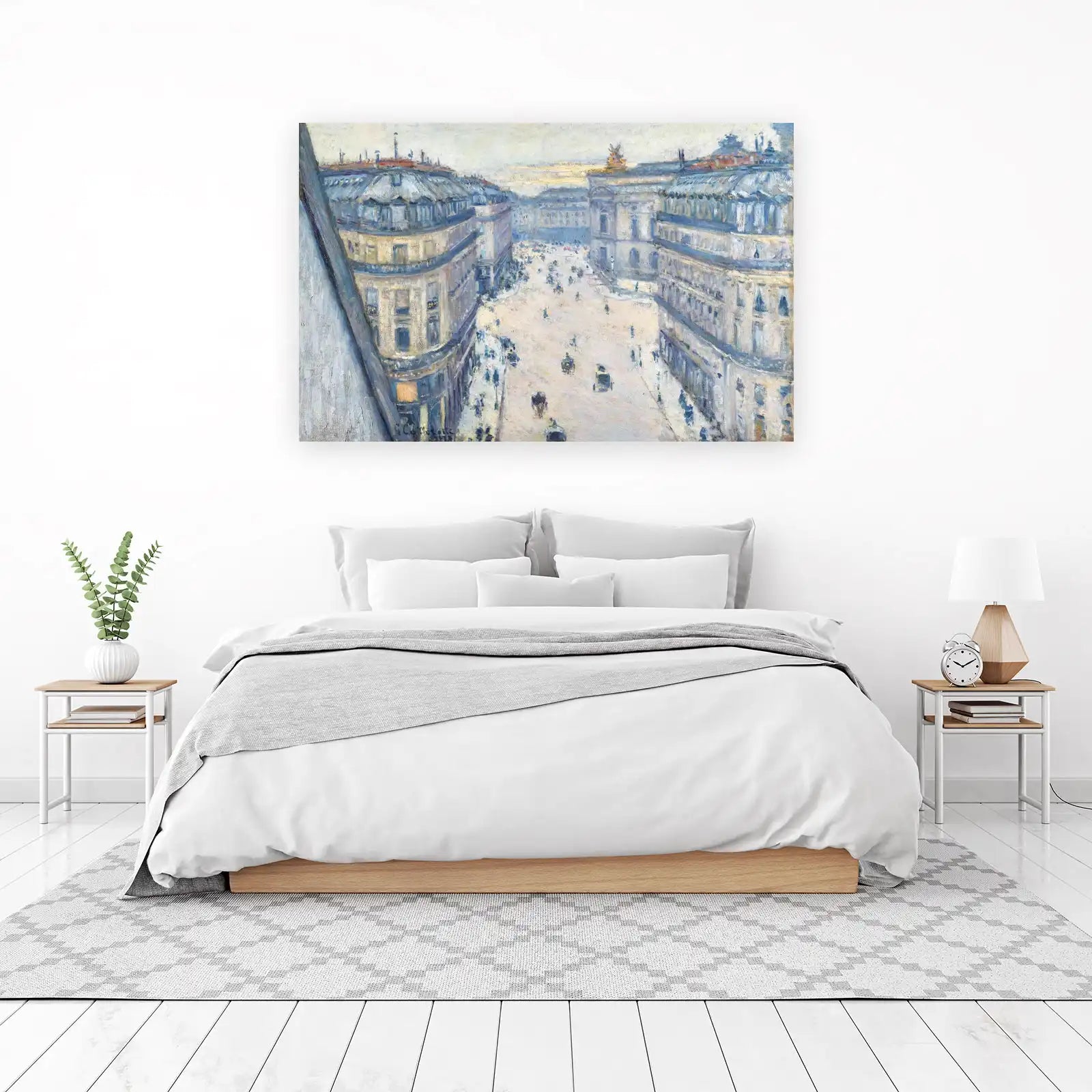 Impressionist Parisian Street Scene Wall Art