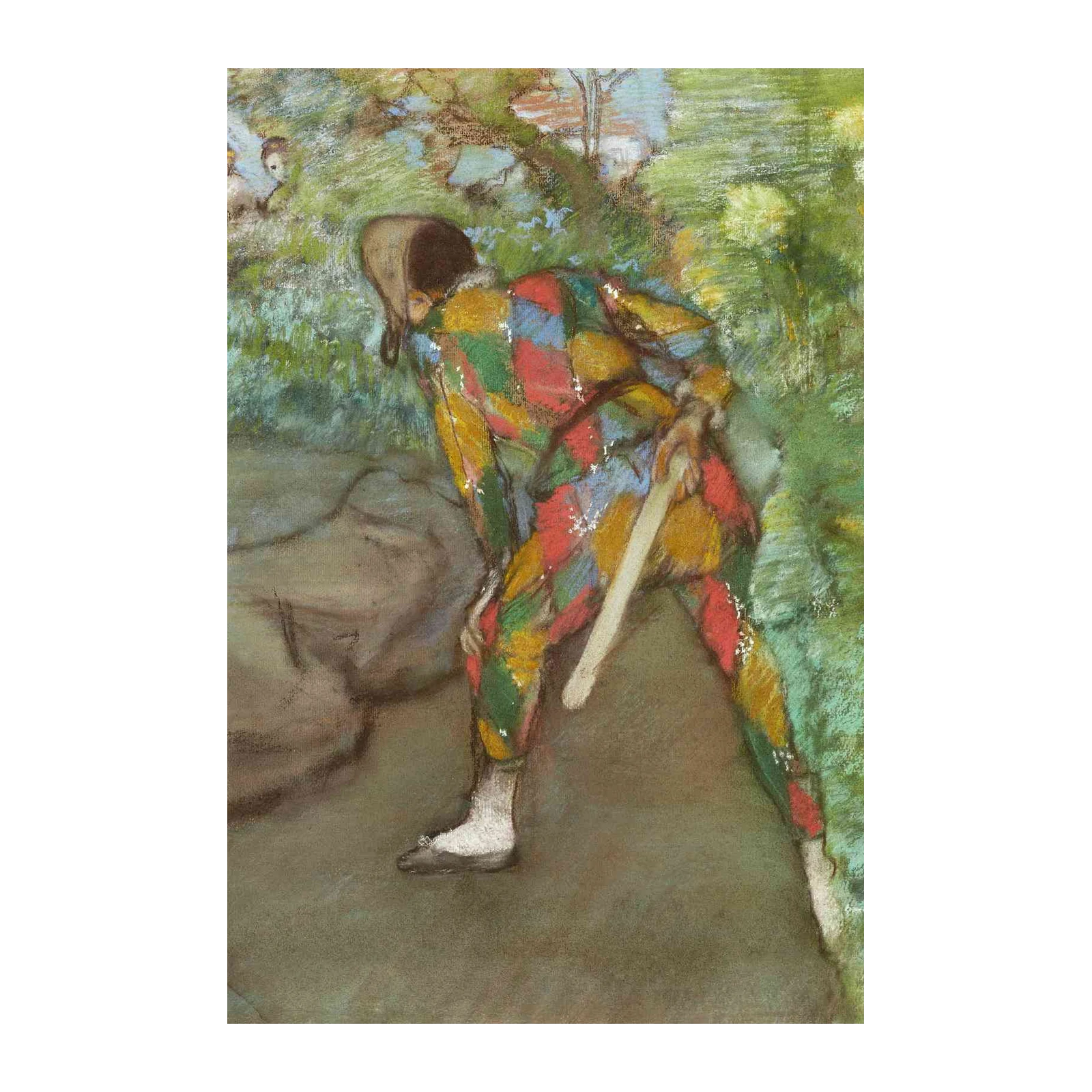 Harlequin Pastel Garden Wall Art