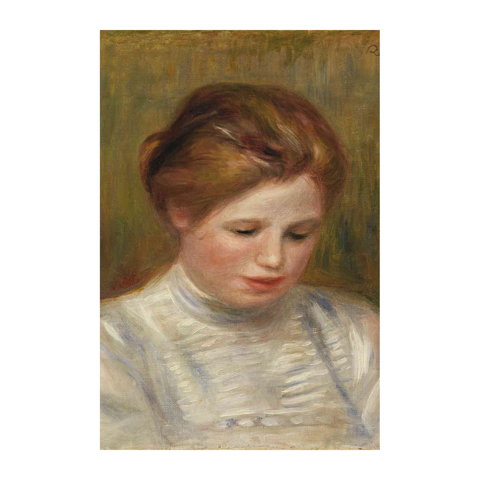 Renoir Impressionist Portrait Wall Art