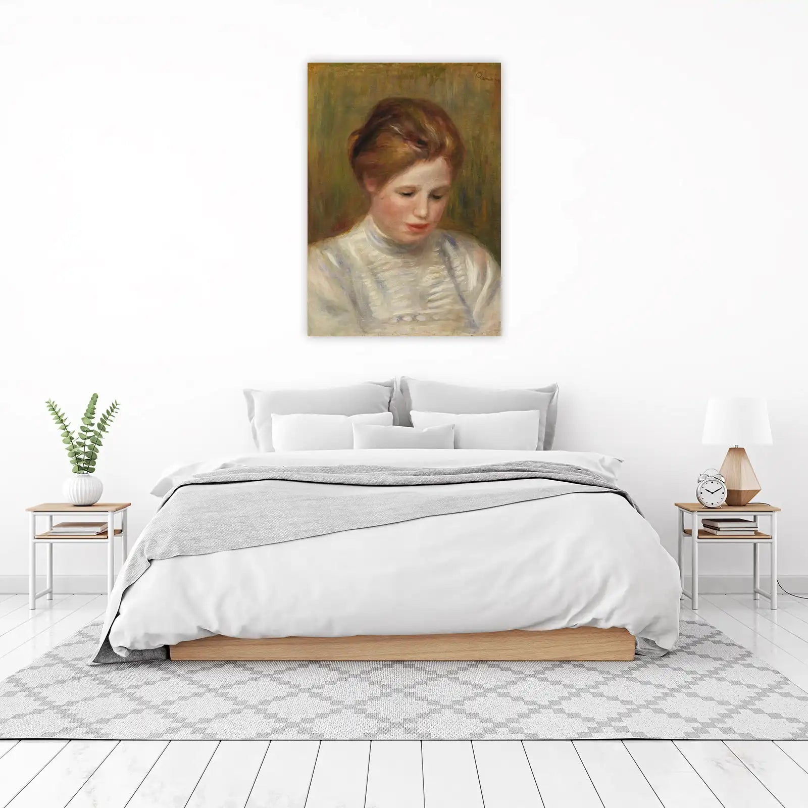 Renoir Impressionist Portrait Wall Art