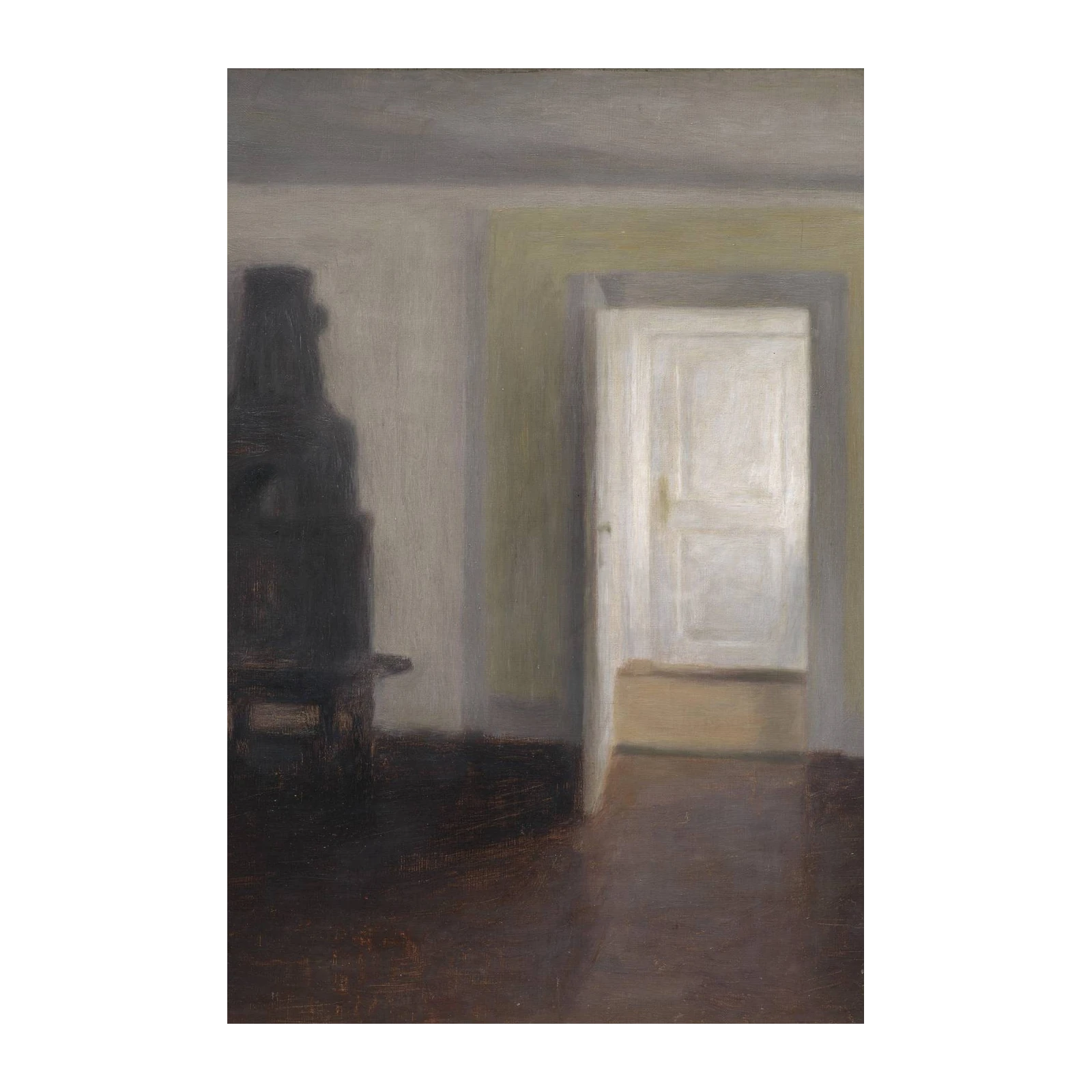 Mysterious Interior Doorway Wall Art