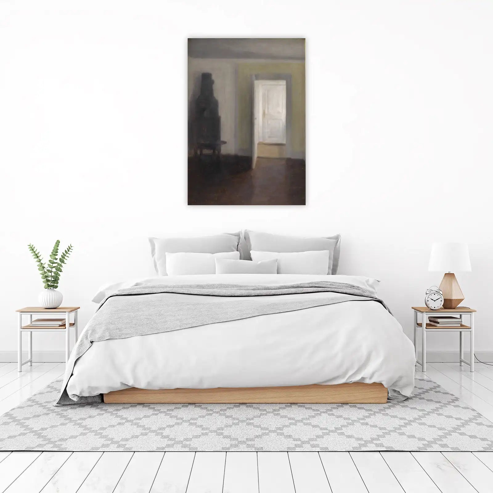 Mysterious Interior Doorway Wall Art