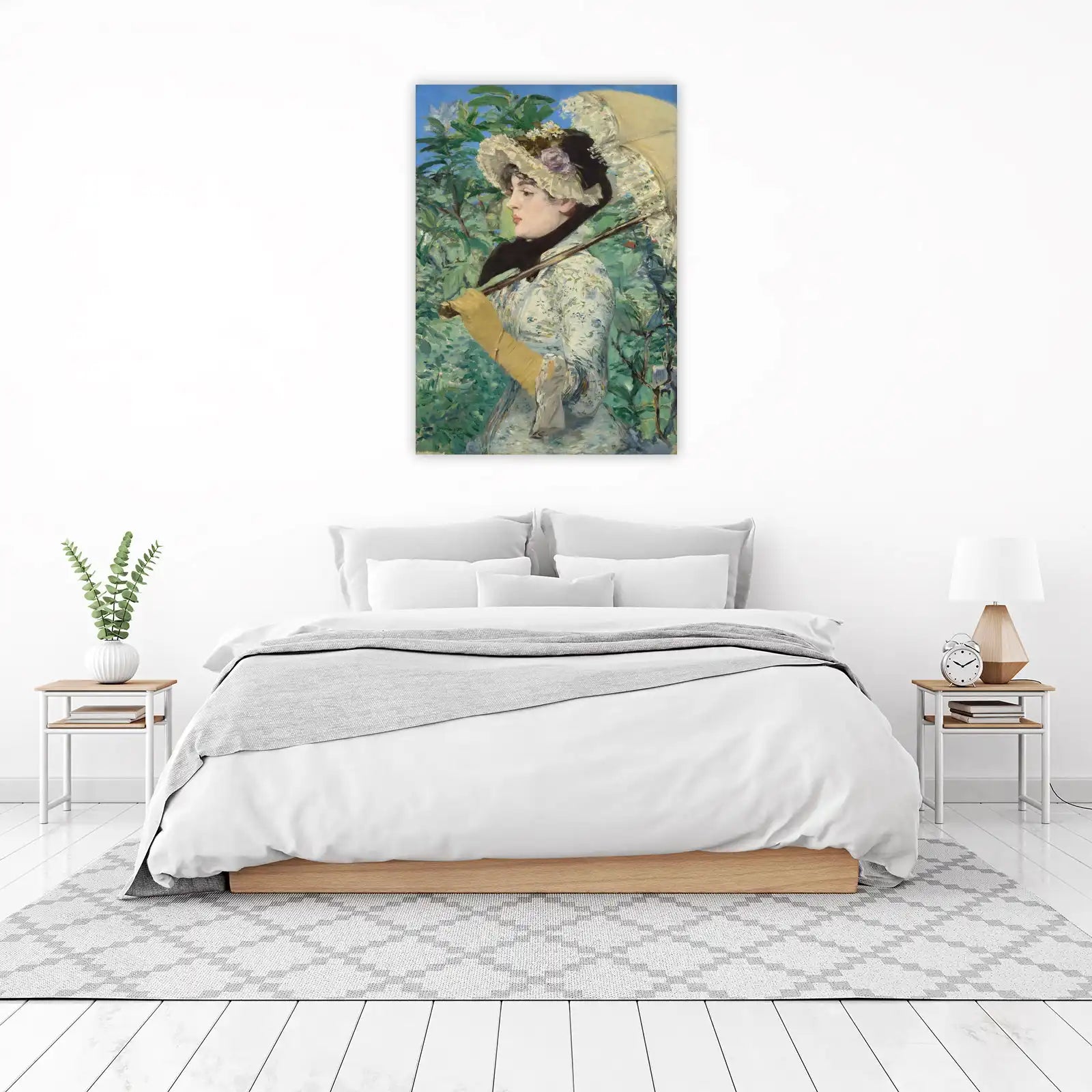 Woman with a Parasol Impressionist Wall Art