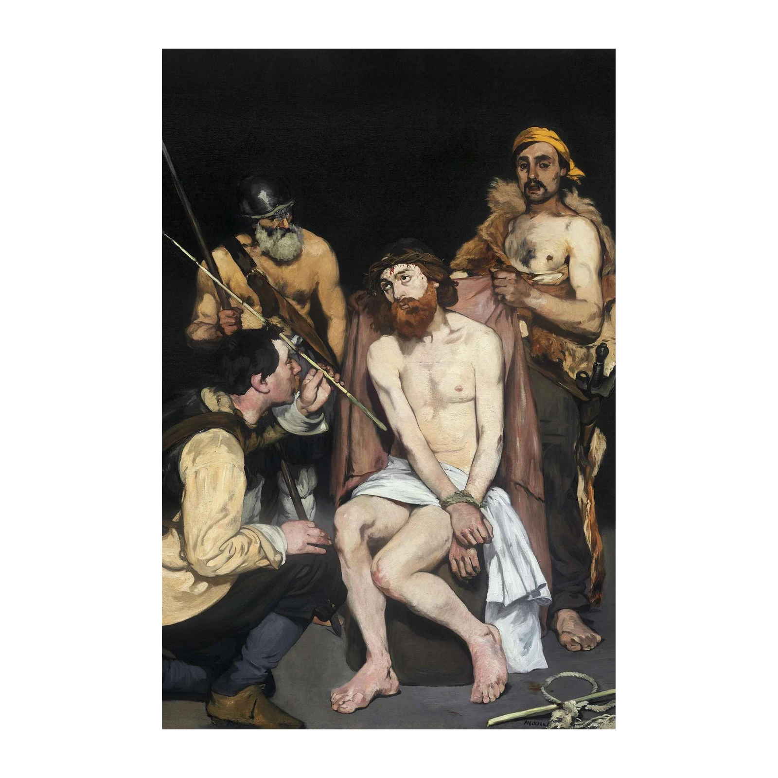 Christ Mocked Wall Art - Religious Art