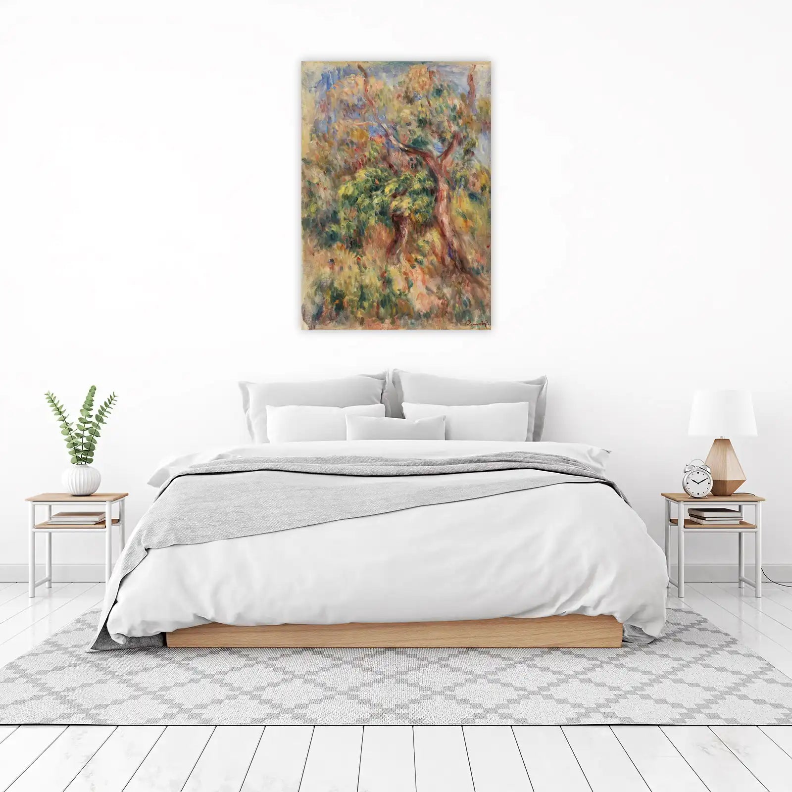 Impressionist Tree Branches Wall Art