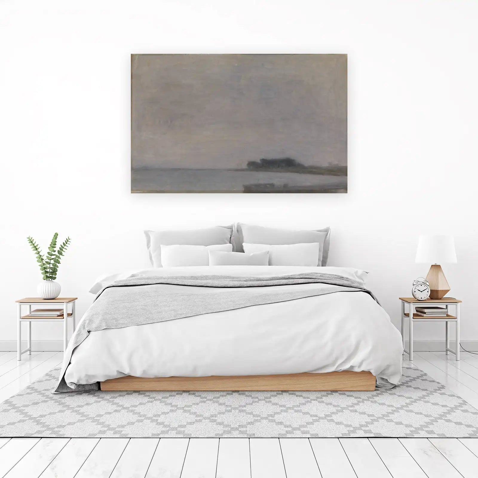 Serene Coastal Landscape Wall Art