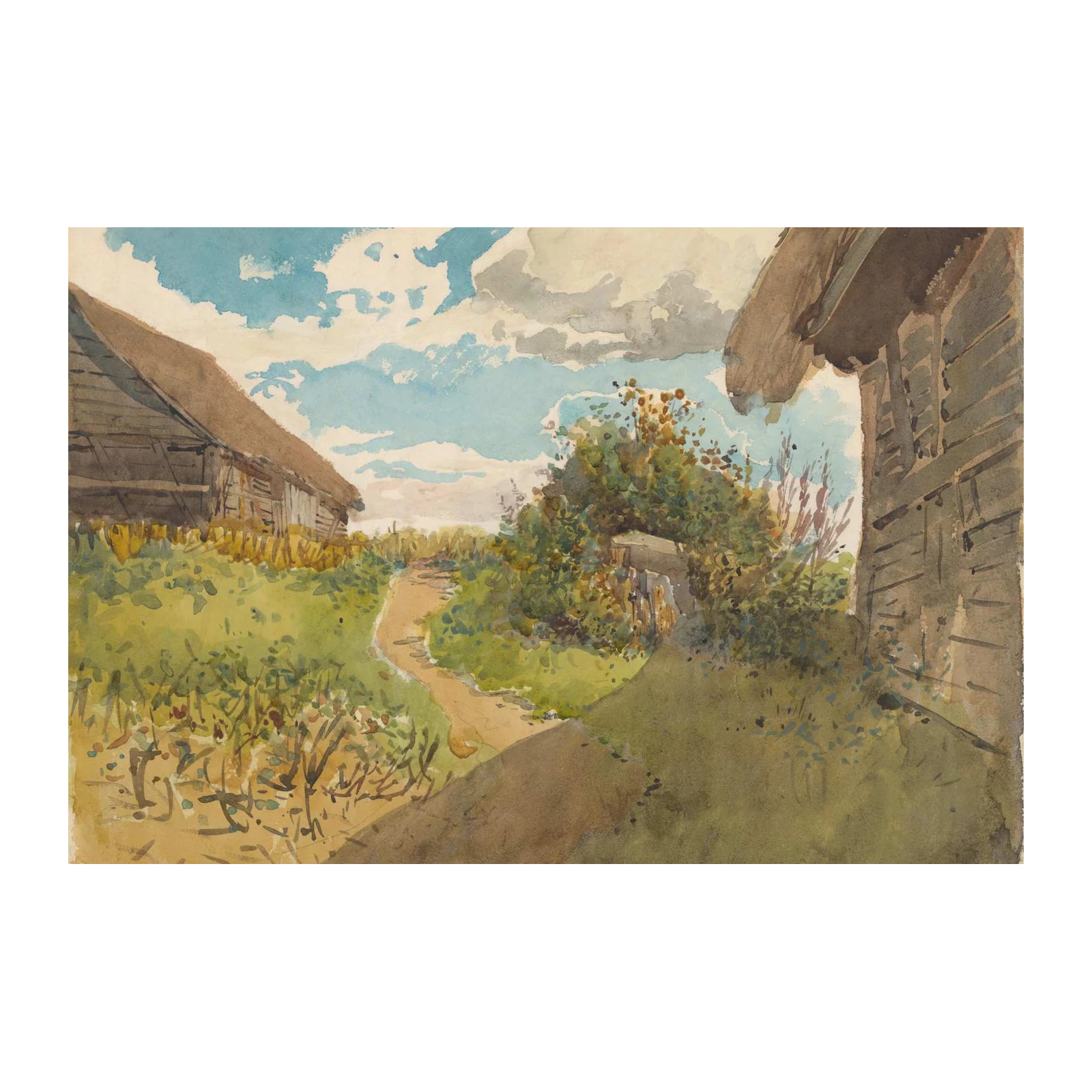 Idyllic Countryside Path Wall Art