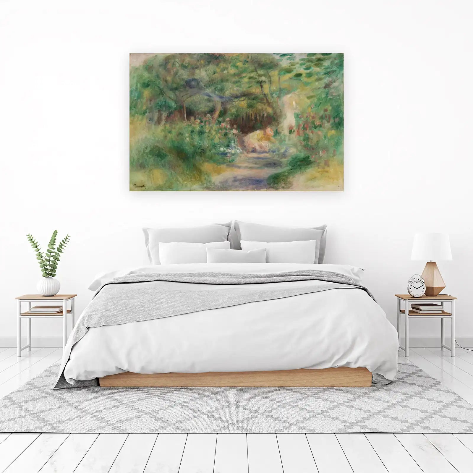 Impressionist Garden Path Wall Art