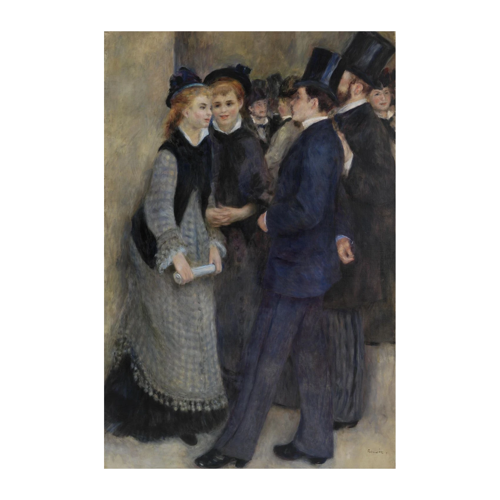 Impressionist Parisian Scene Wall Art