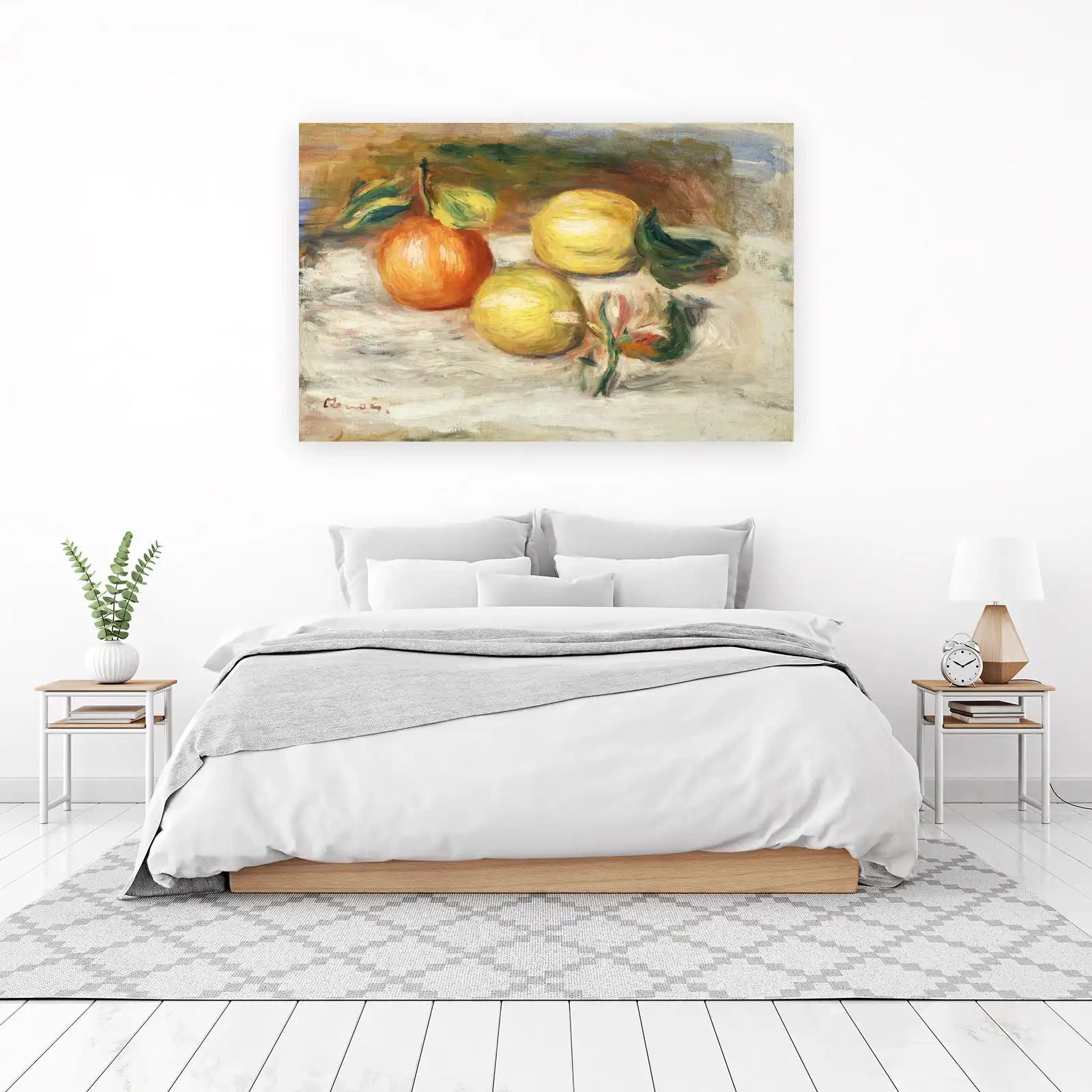 Impressionist Still Life Citrus Fruit Wall Art