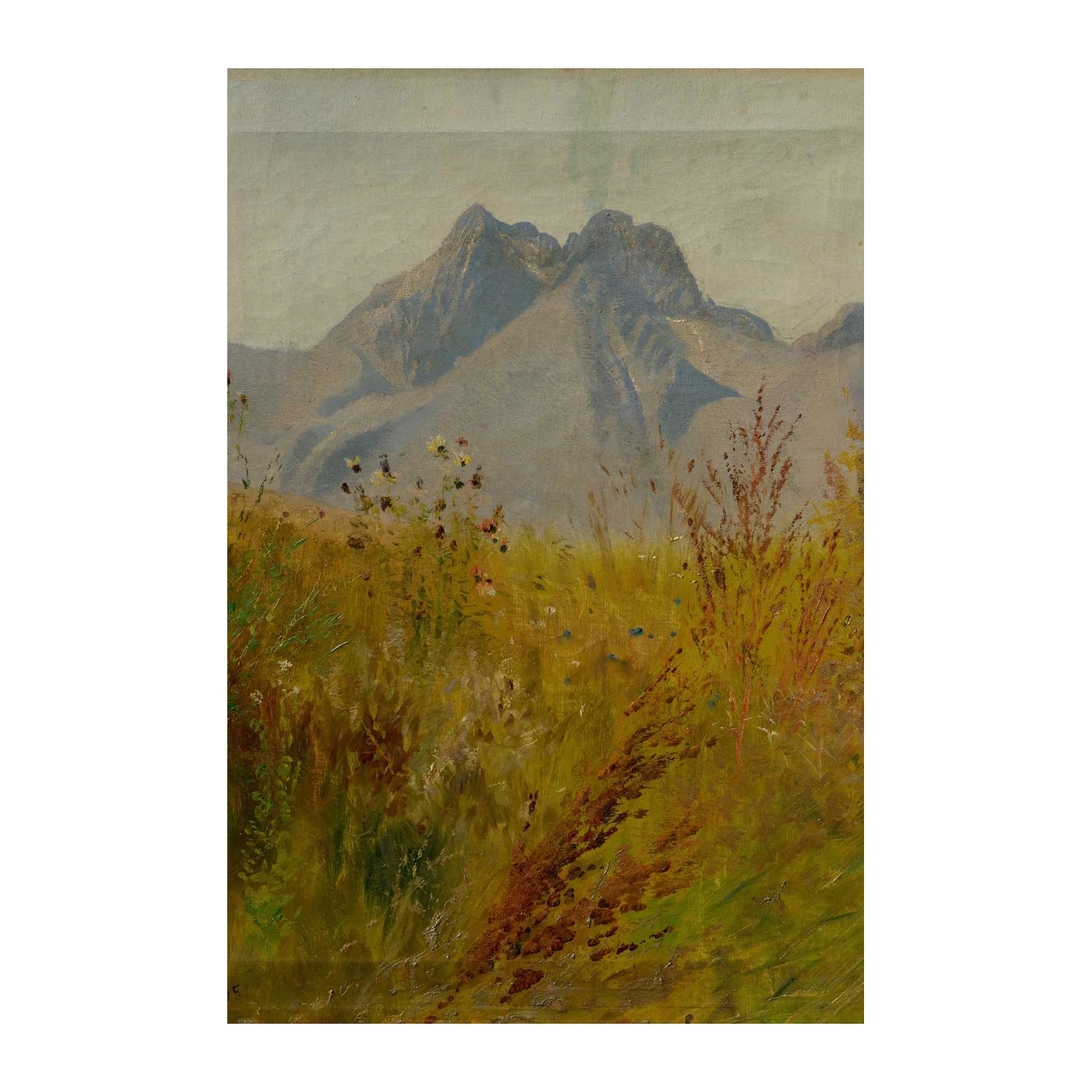 Majestic Mountain Meadow Wall Art