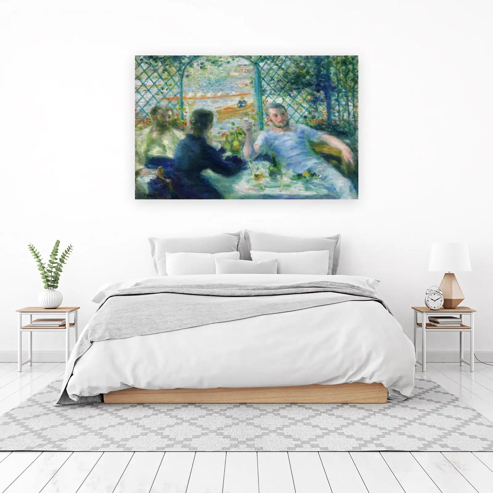 Impressionist Garden Lunch Wall Art