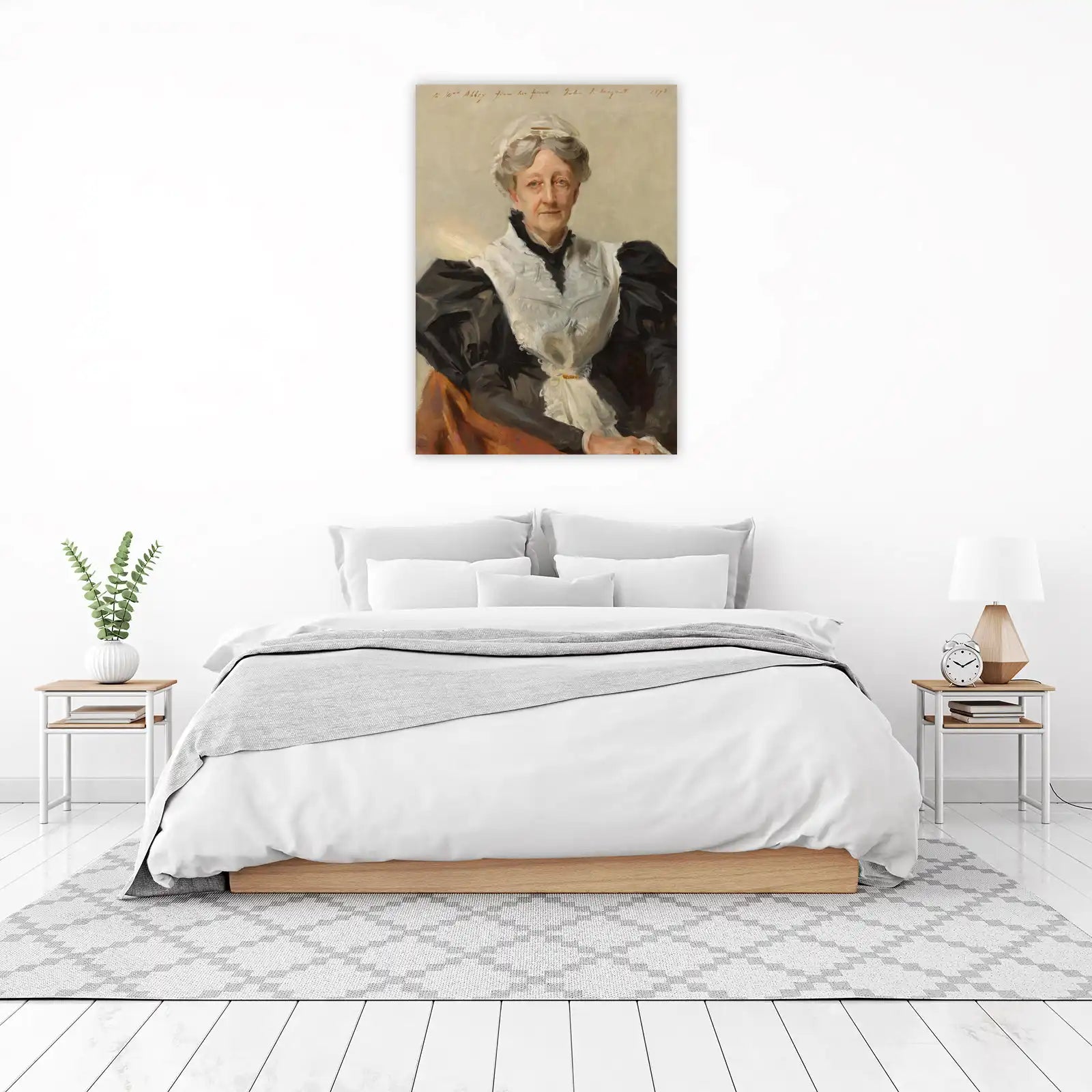 Elegant Victorian Portrait Wall Art