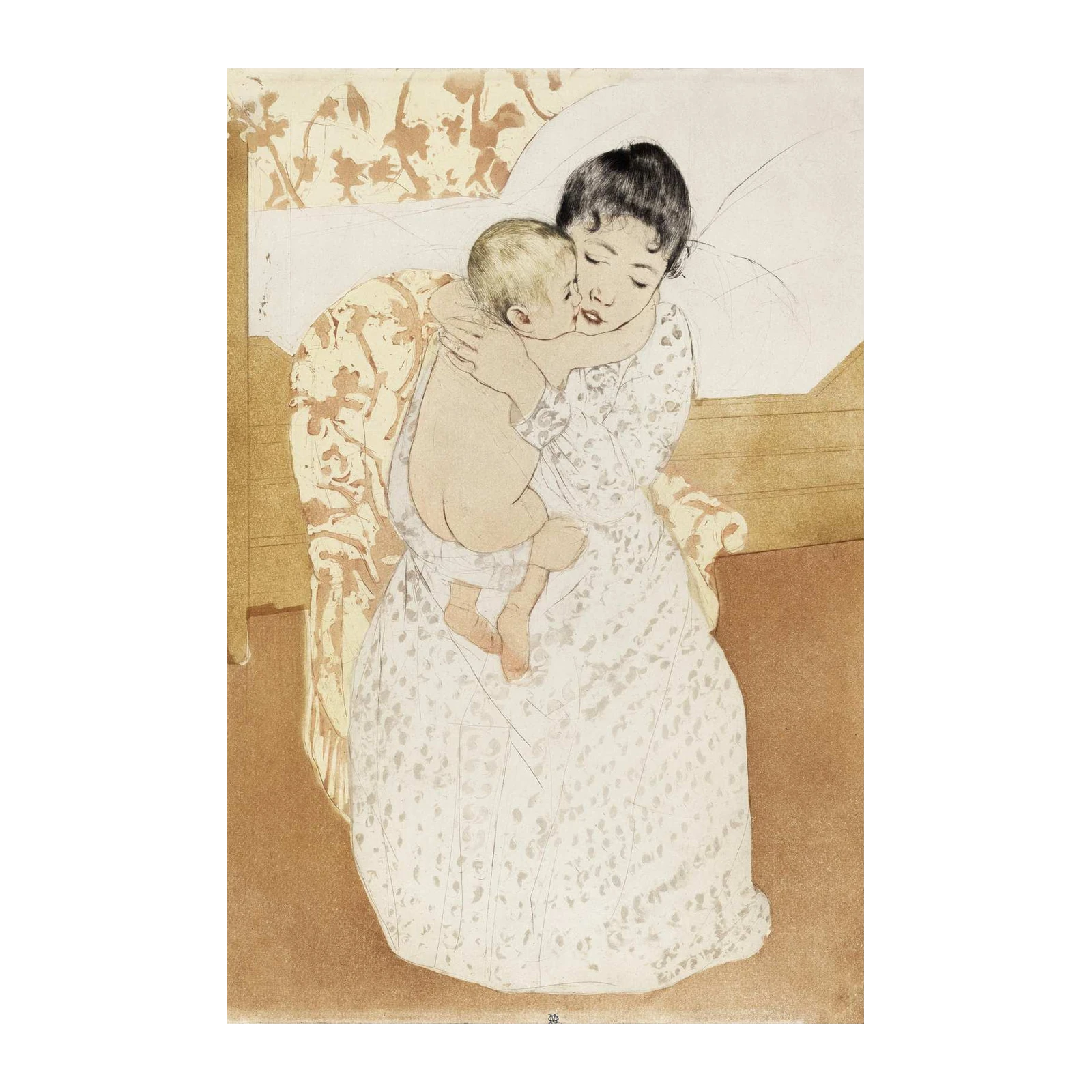 Mother and Child Embrace Wall Art