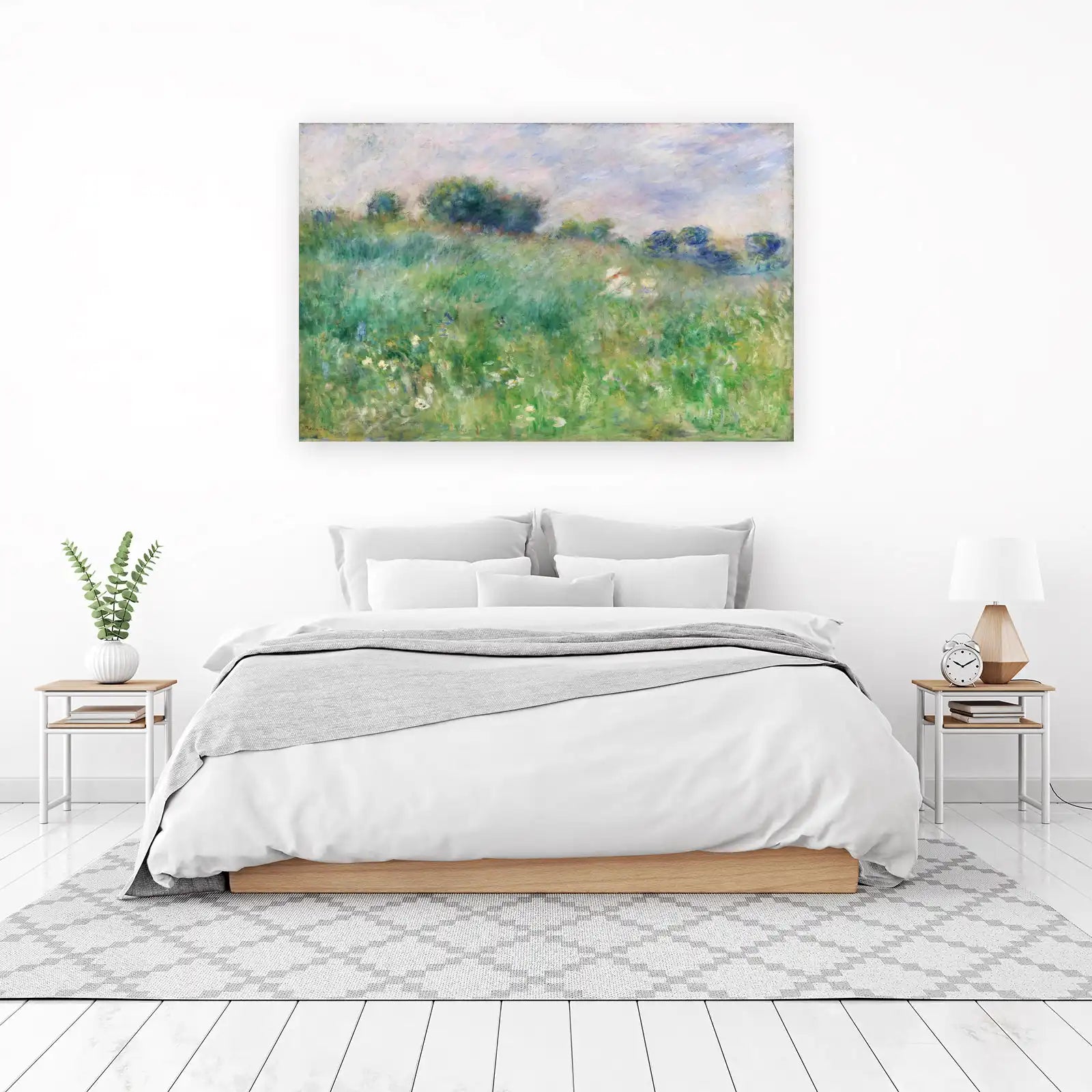 Impressionist Meadow Flowers Wall Art
