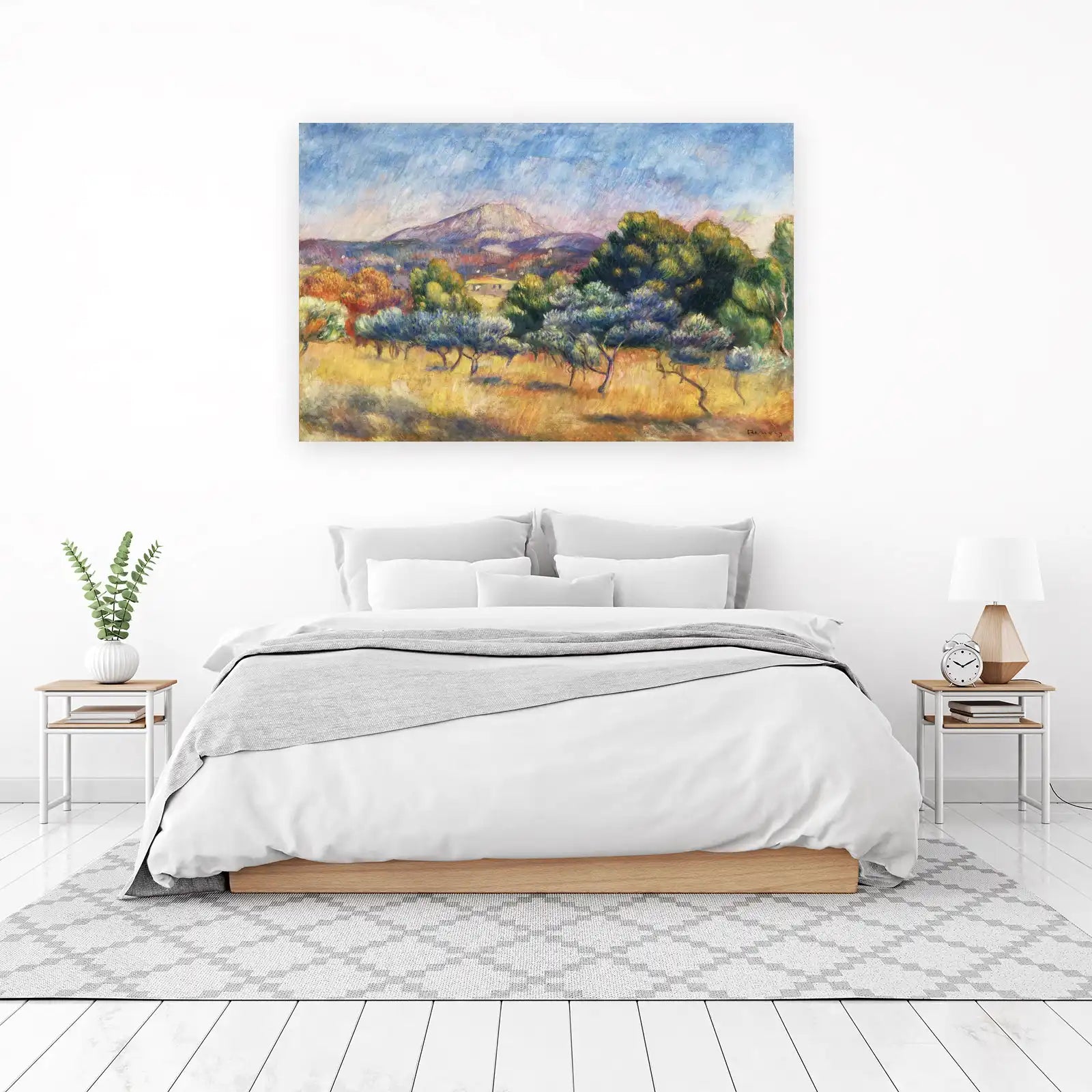 Impressionist Provence Landscape Wall Art