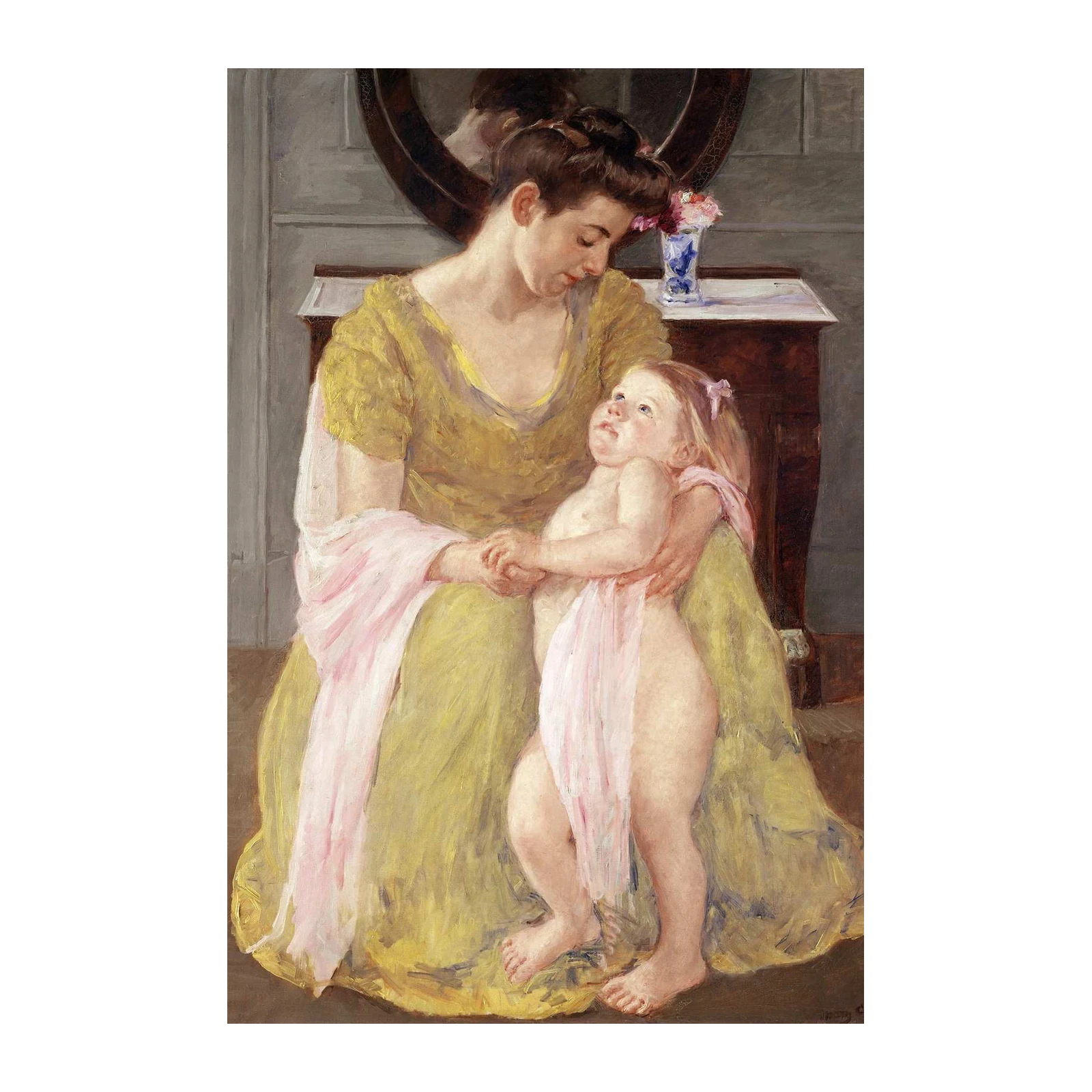 Mother and Child Embrace Wall Art