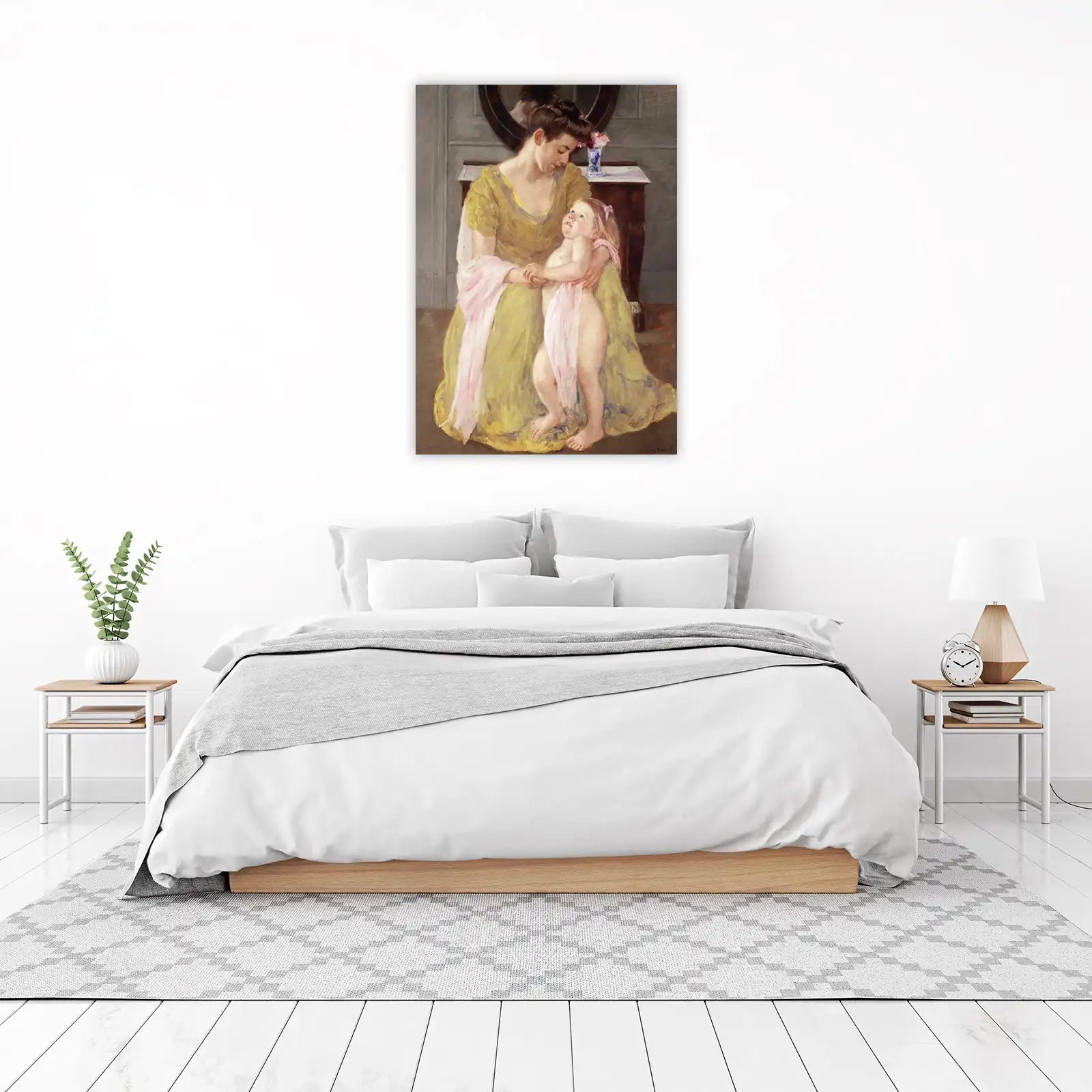 Mother and Child Embrace Wall Art