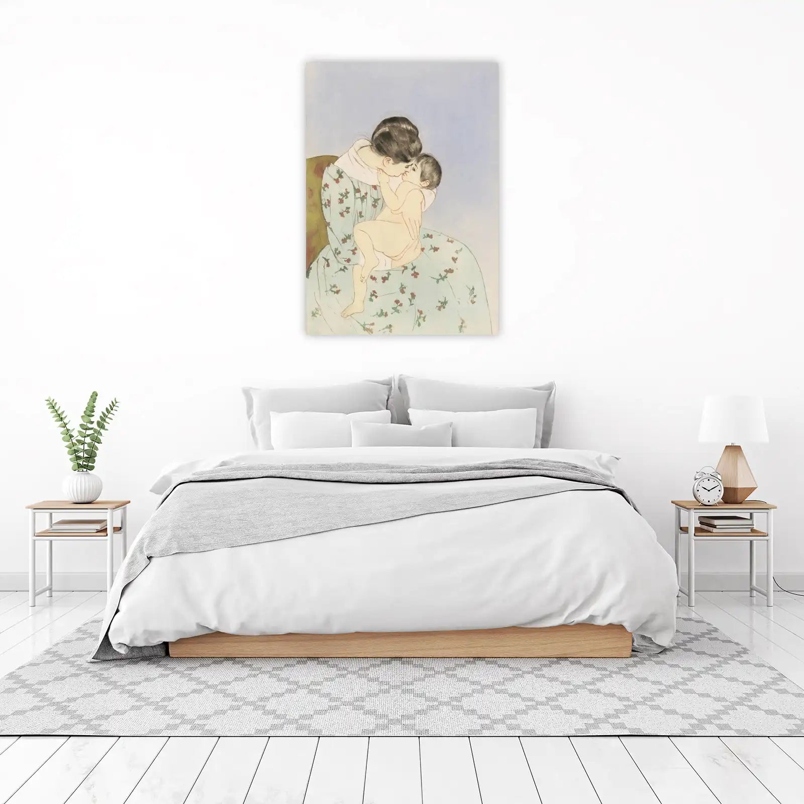 Tender Embrace Mother and Child Wall Art