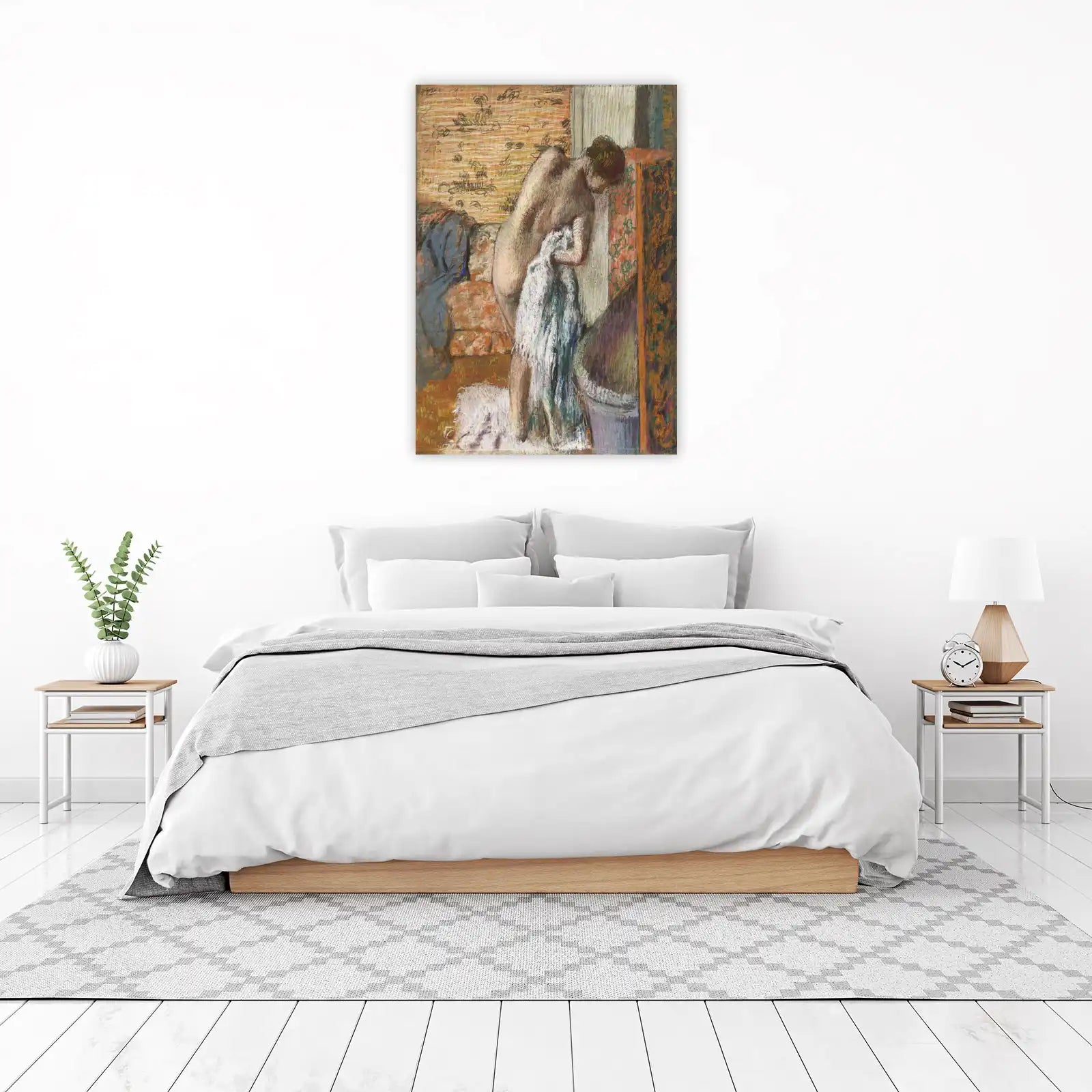 Impressionist Bathing Scene Wall Art