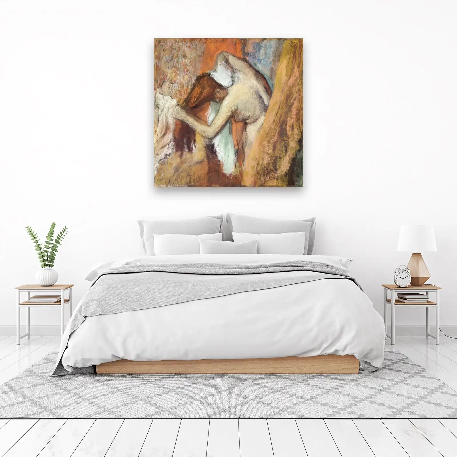 Impressionist Dancer Warm Hues Wall Art