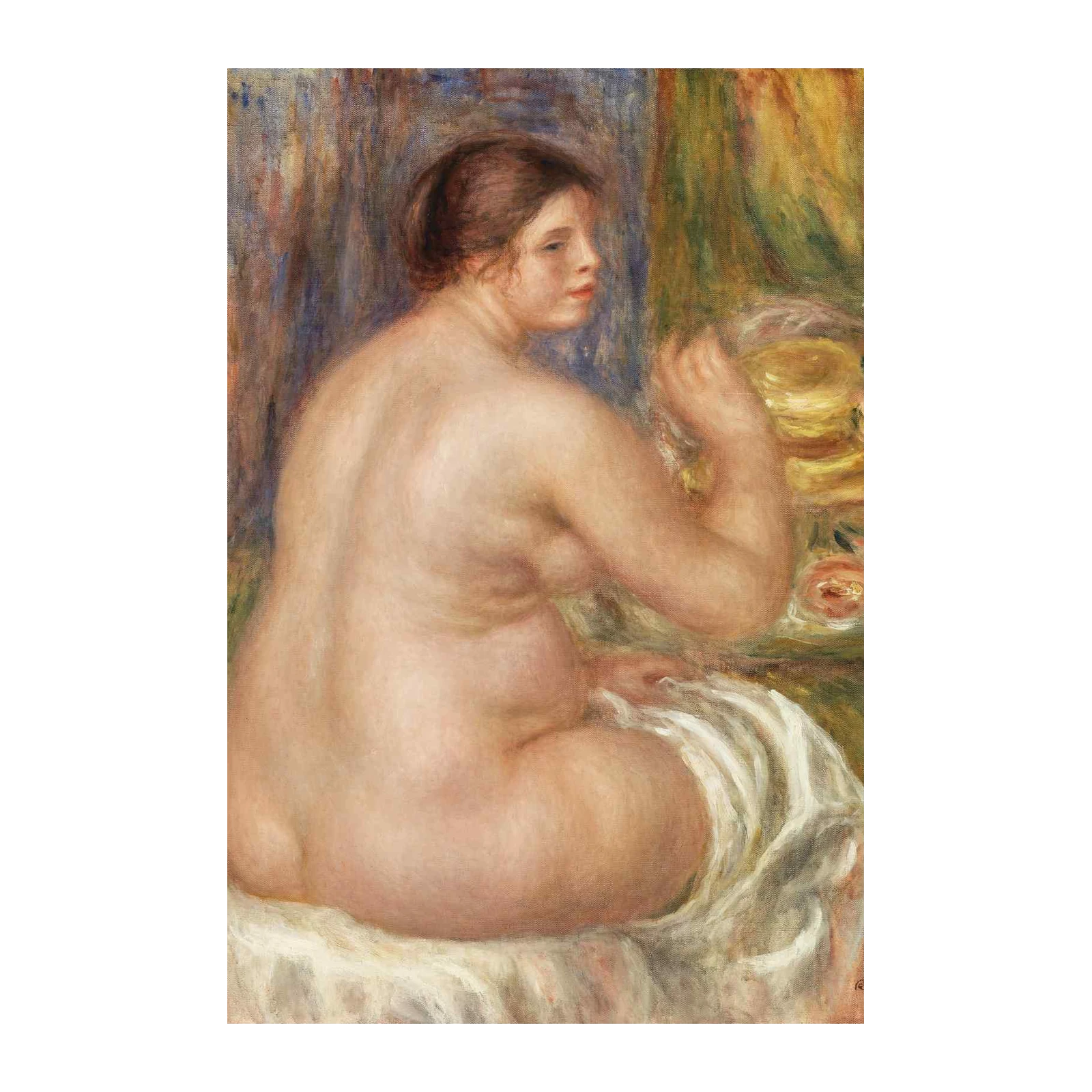 Renoir Nude Beauty Impressionist Wall Art