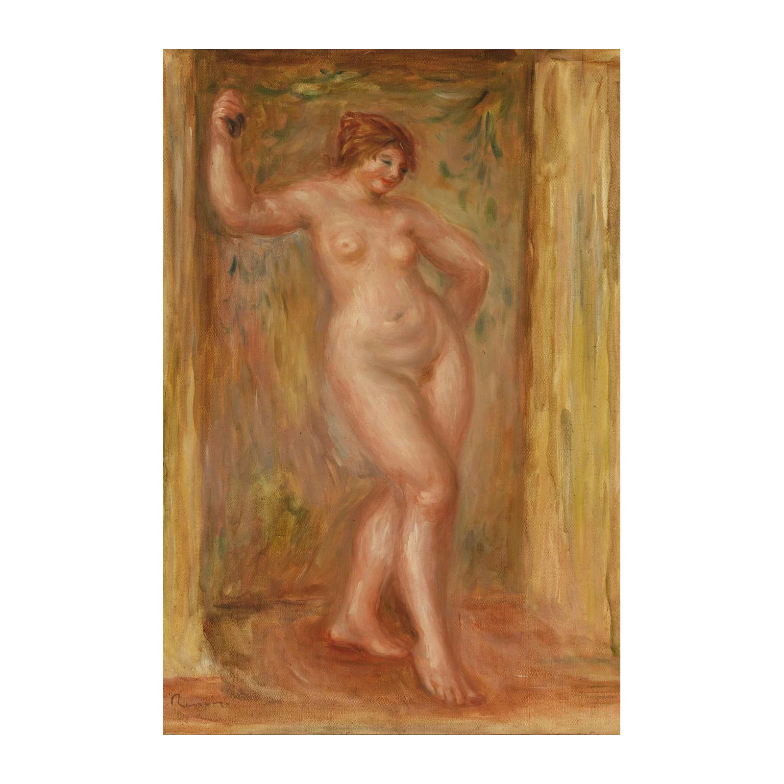 Renoir's Nude Woman Serene Beauty Wall Art