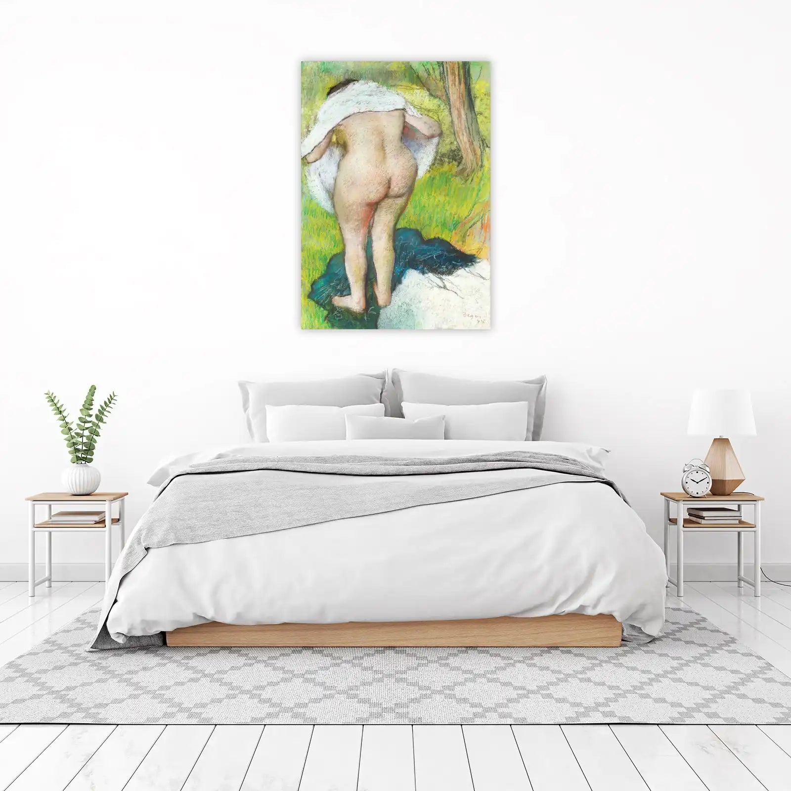 Impressionist Nude Study Landscape Wall Art