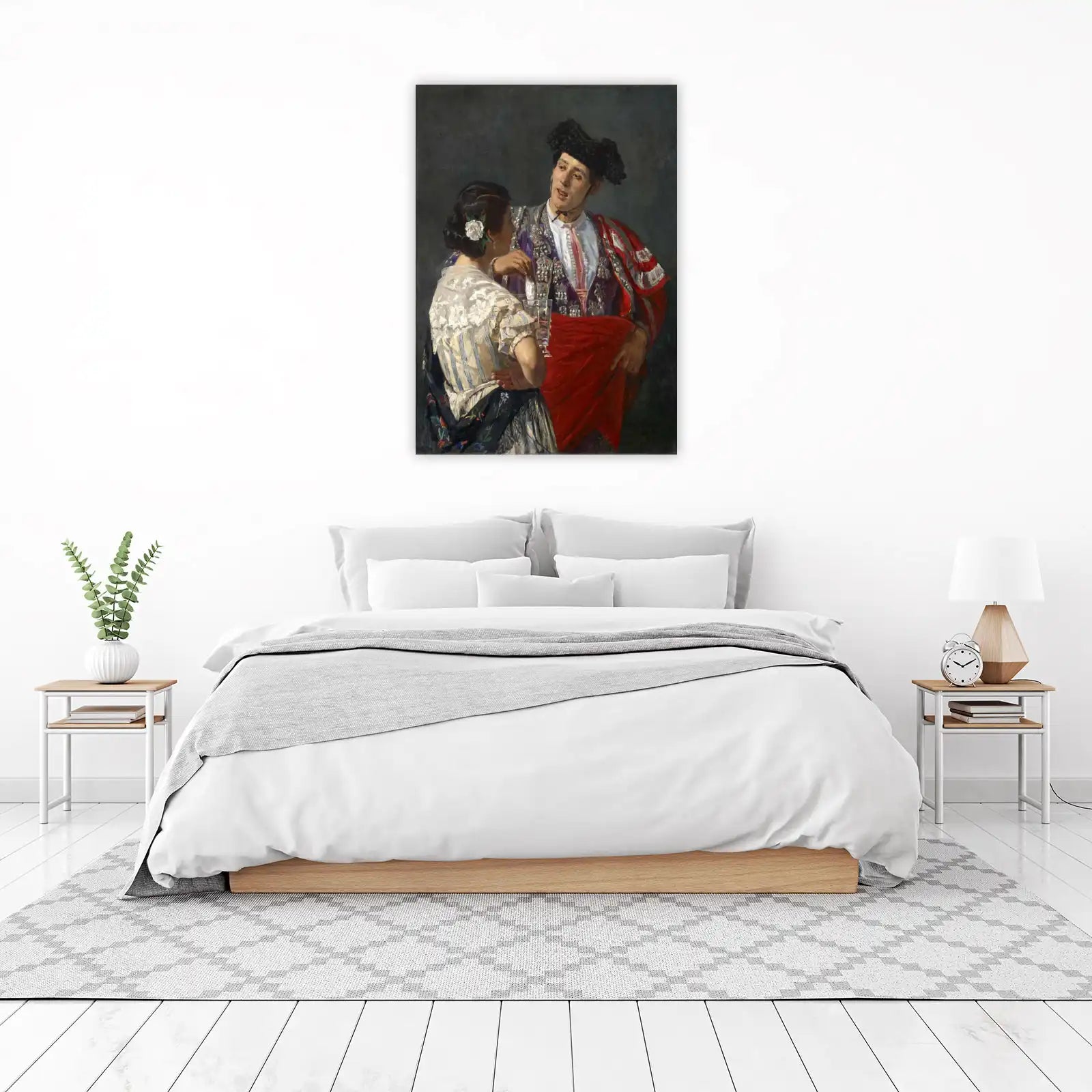 Elegant Matador & Senorita Spanish Romance Wall Art