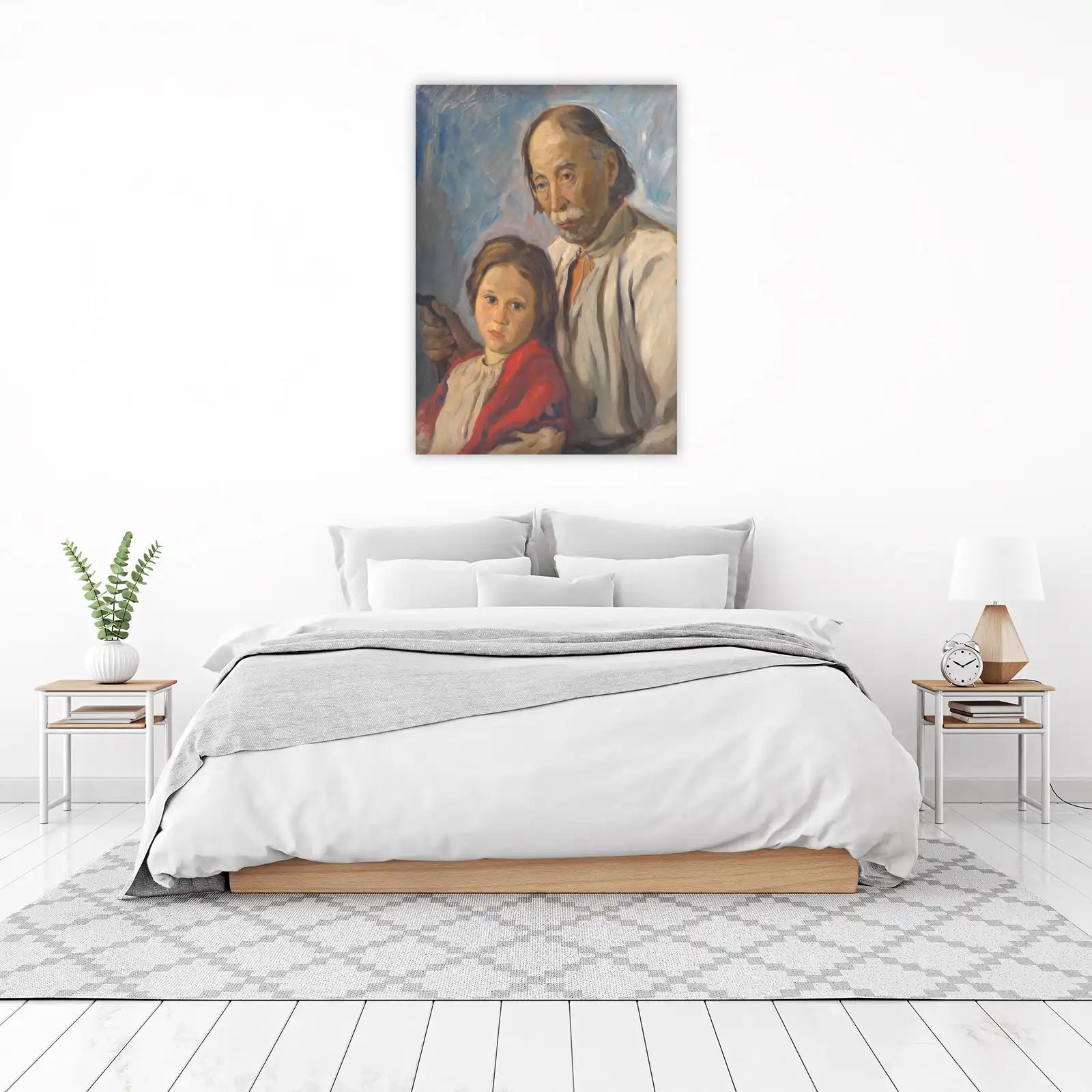 Generational Bond Portrait Wall Art