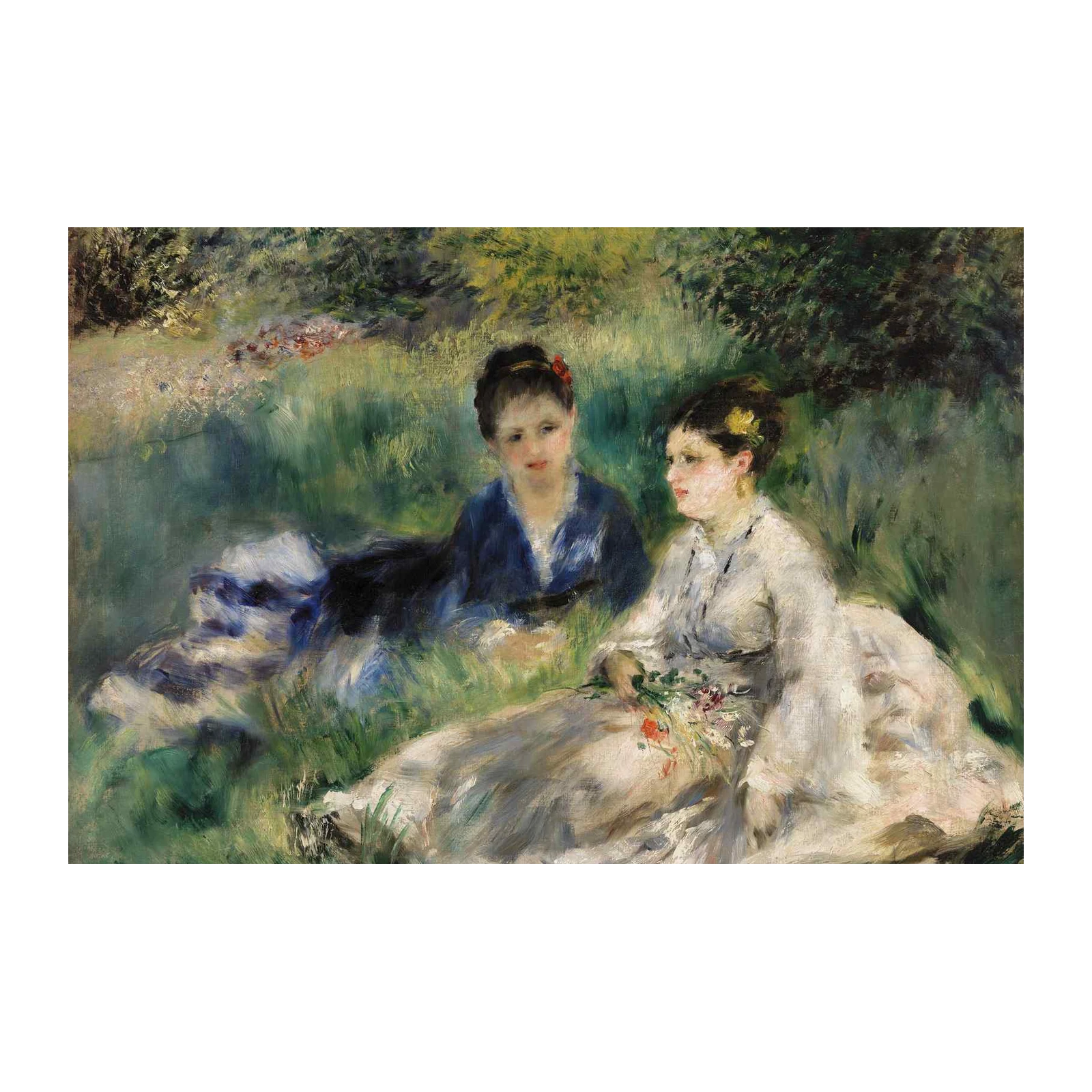 Impressionist Picnic Two Women Wall Art