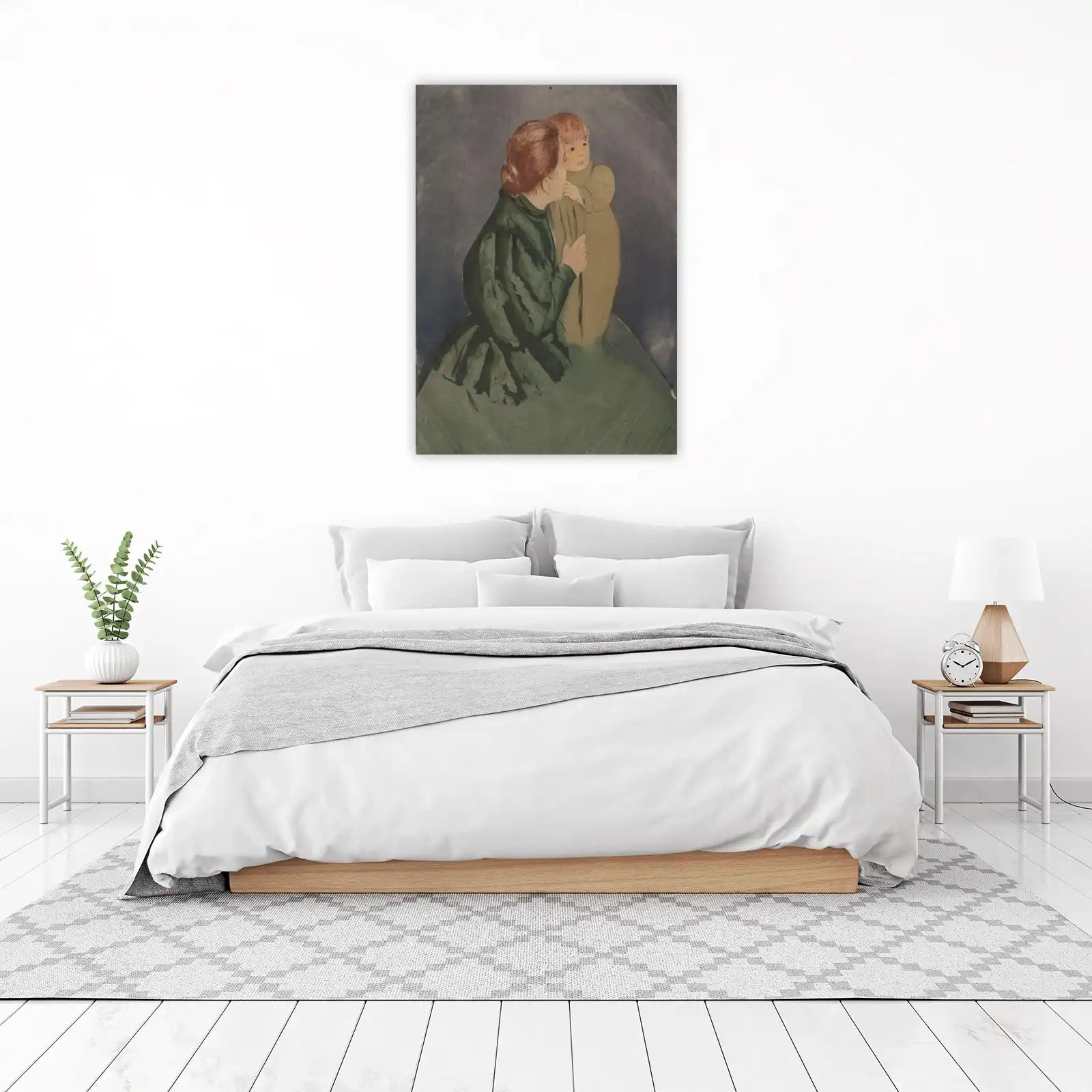 Mother and Child Embrace Wall Art
