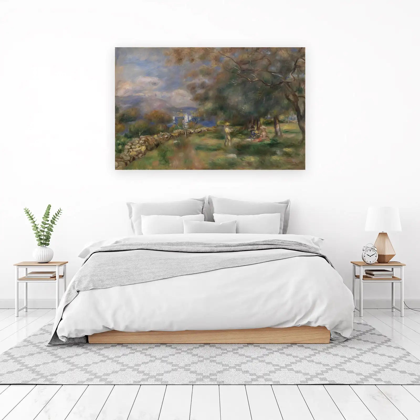 Impressionist Picnic Landscape Wall Art