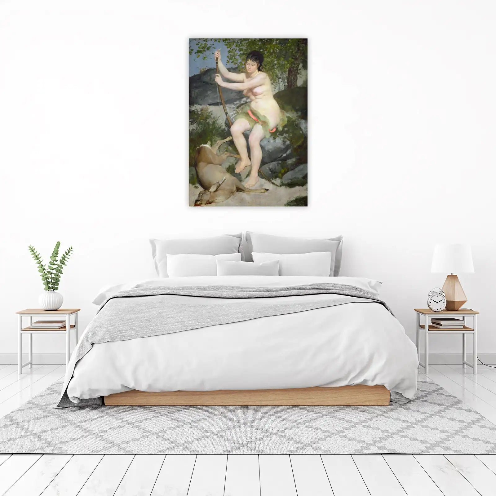 Diana the Huntress Elegant Wall Art