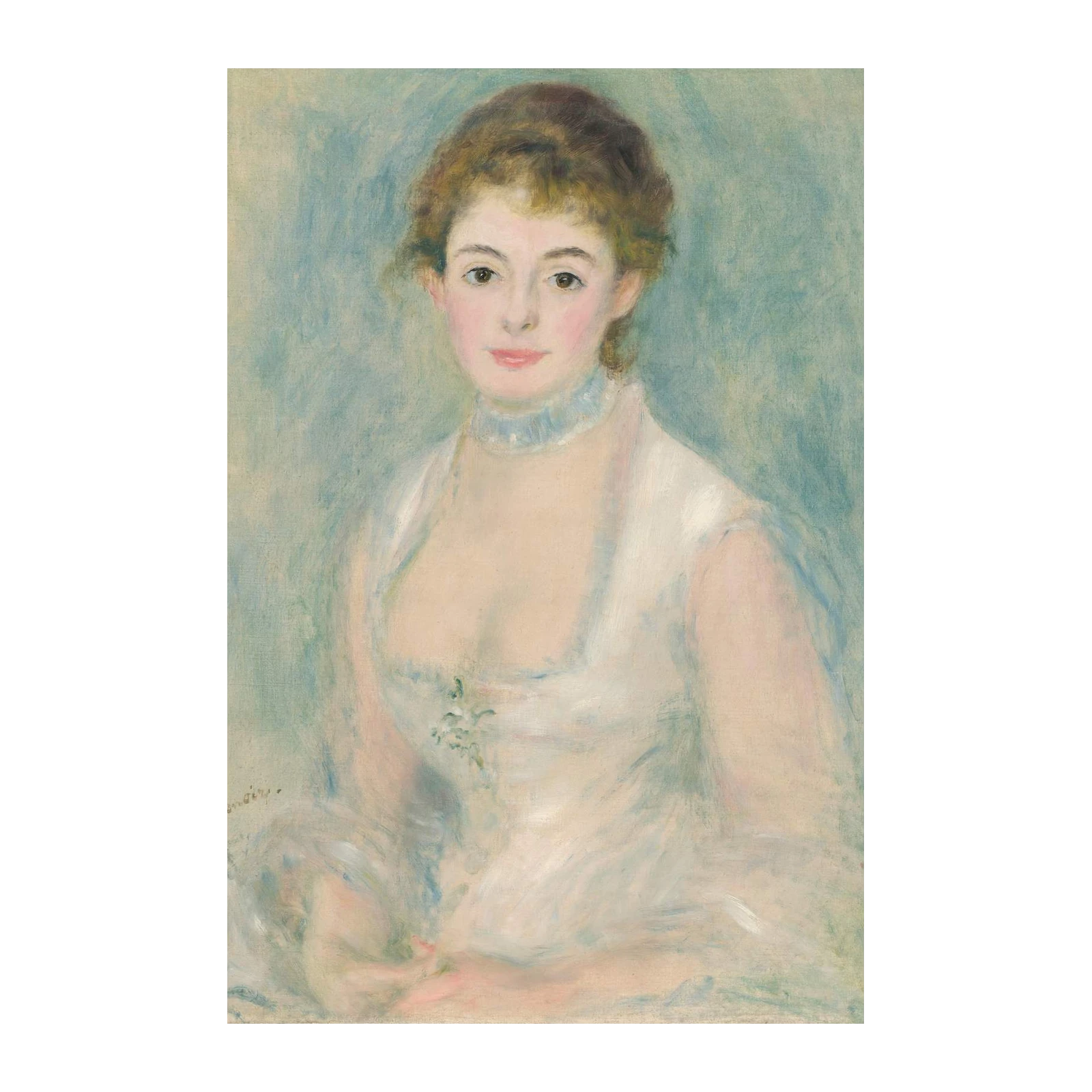 Renoir "Woman in White" Wall Art