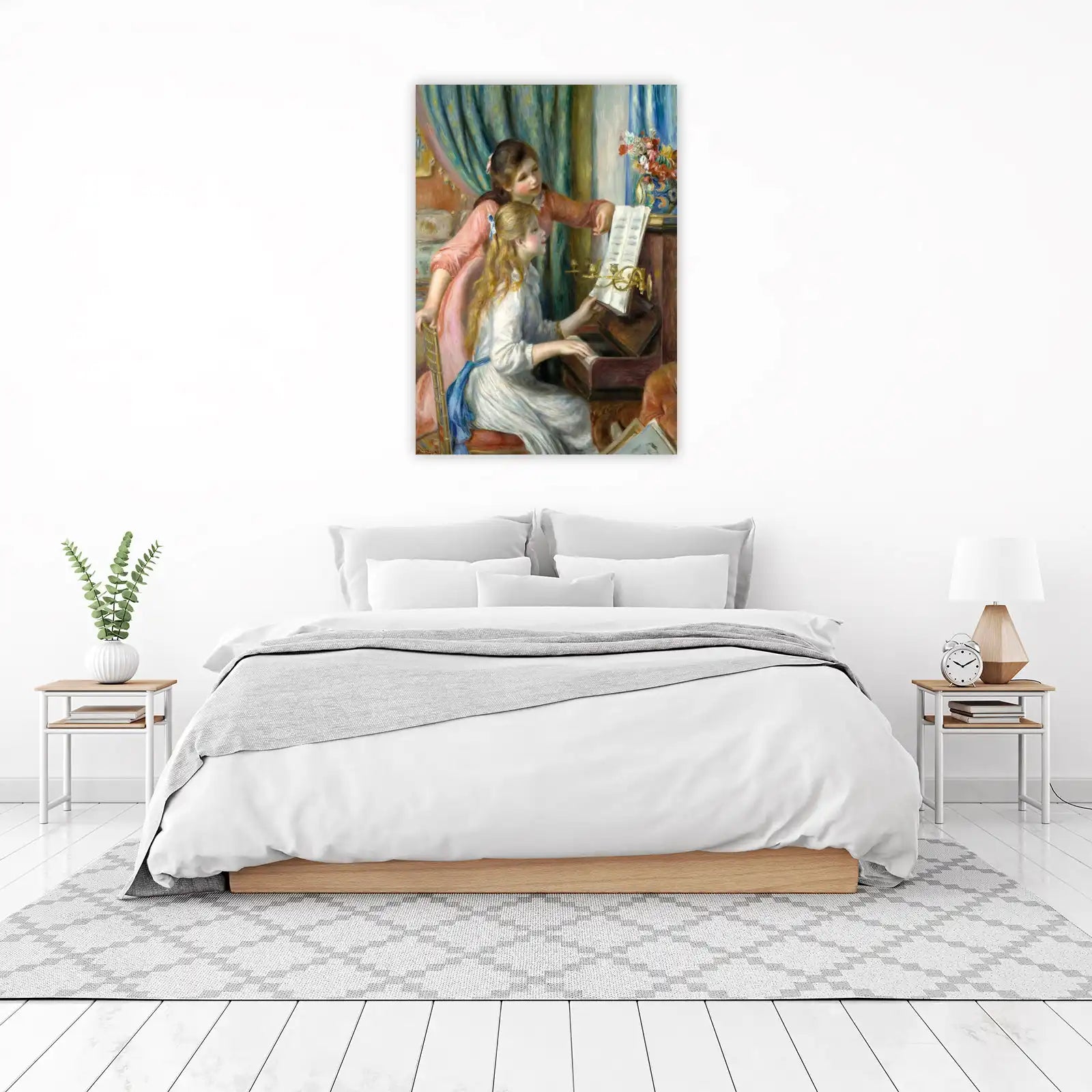 Children at the Piano Impressionist Wall Art